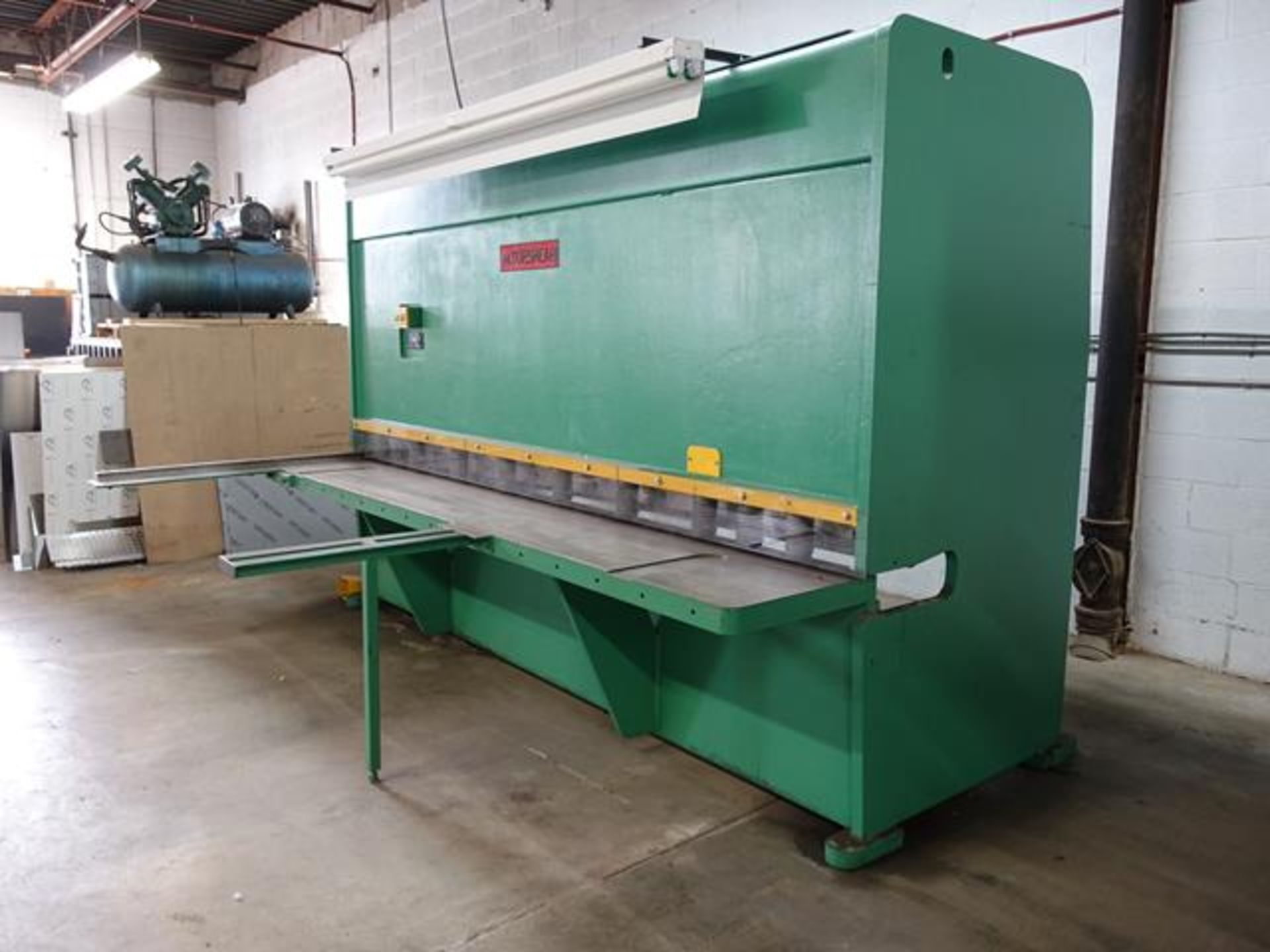 ACCURSHEAR, 625010, 1/4" X 10', HYDRAULIC SHEAR WITH FOPGB, CONTROLS (RIGGING $1,800) - Image 3 of 7