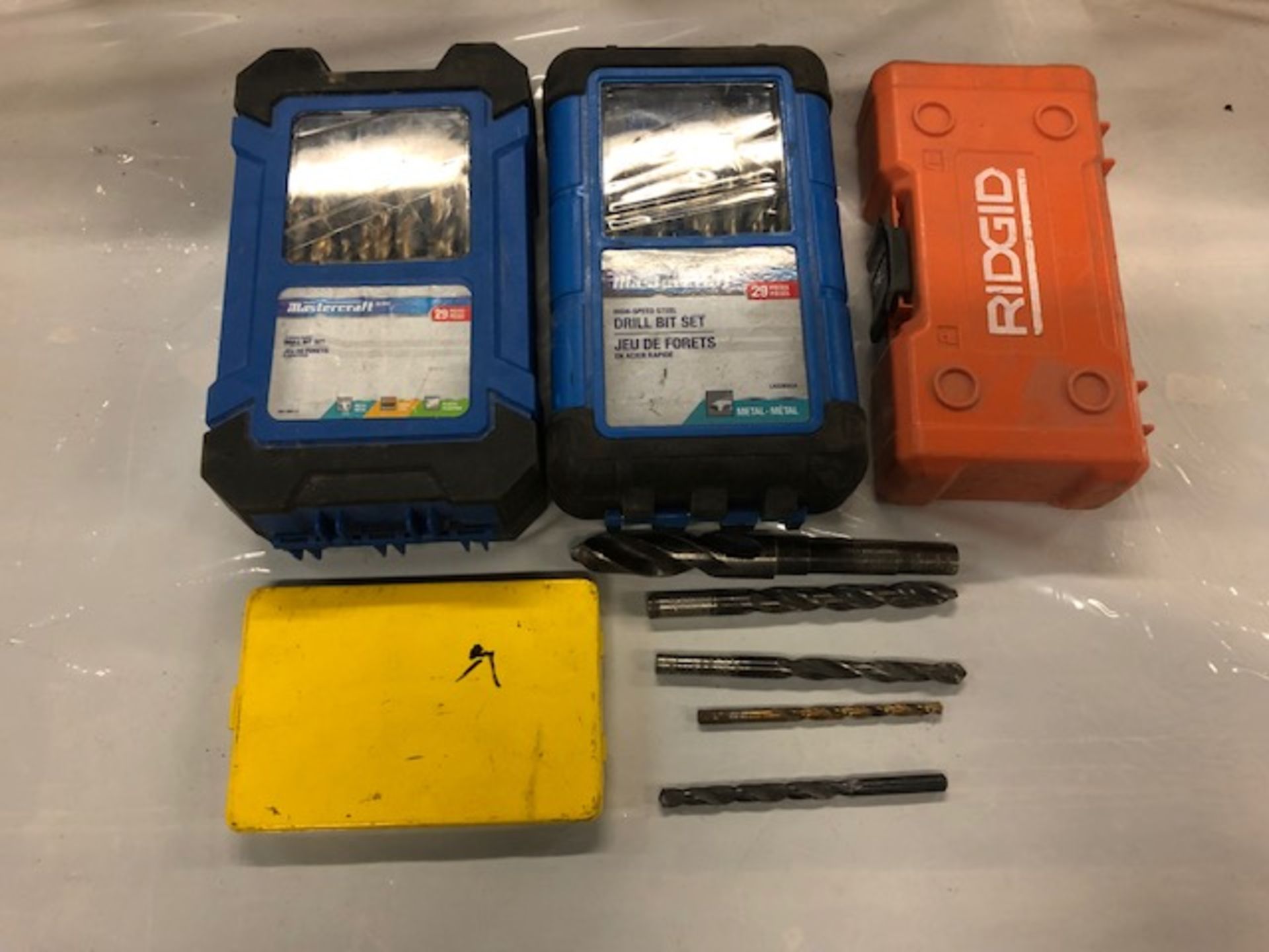 LOT OF ASSORTED DRILL BIT SETS