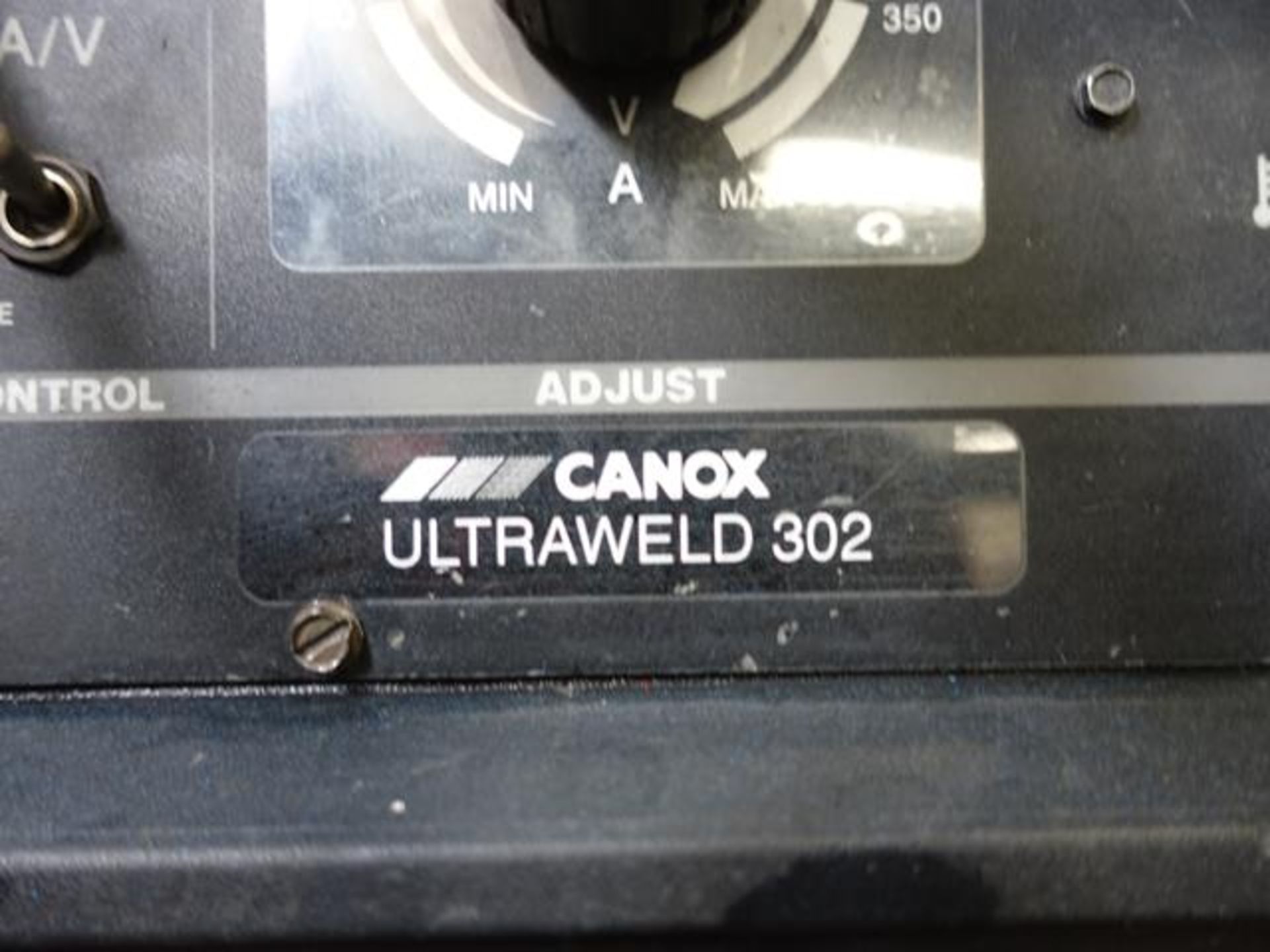 CANOX, ULTRAWELD 302, 3OOAMP, MIG WELDER WITH POWERFEED, S/N KH567462 WITH CANOX, C-S22, MIG WIRE - Image 5 of 5