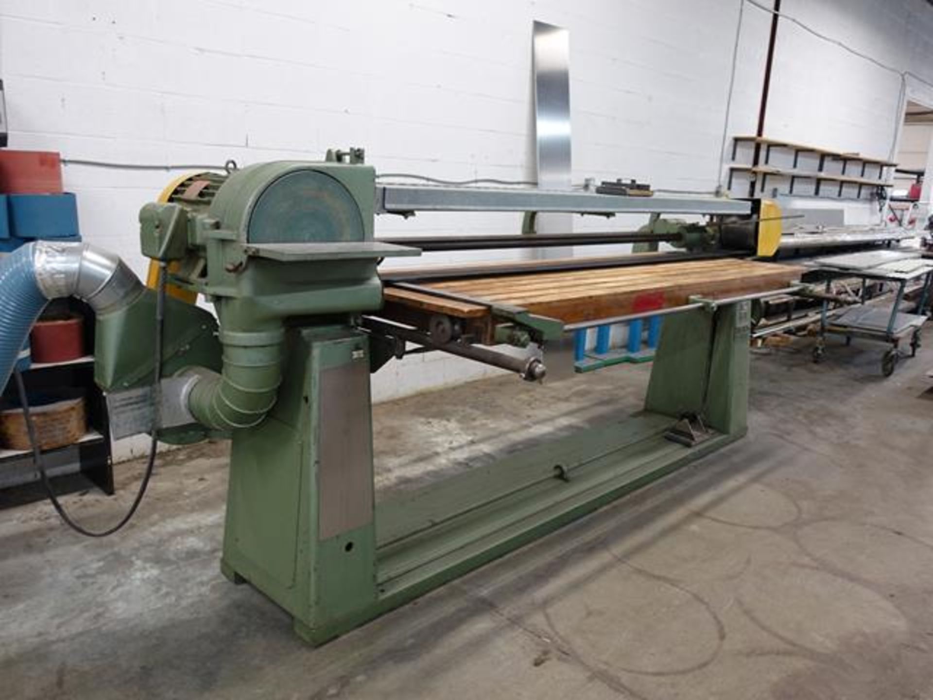 WADKIN BURSGREEN, BGA-1-64574, 10', BELT SANDER WITH LESSON, VARIABLE SPEED DRIVE AND DUST - Image 3 of 10