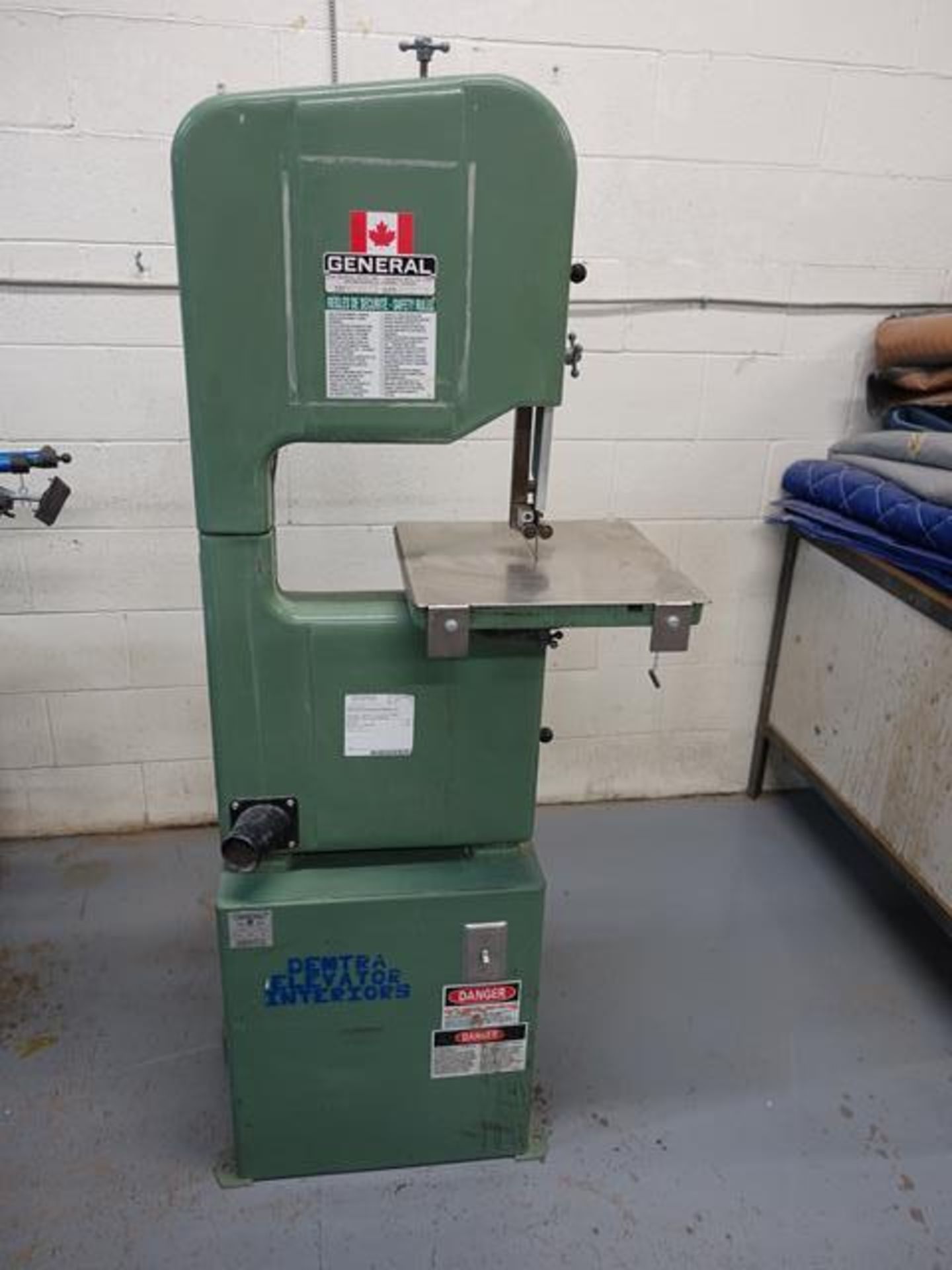 GENERAL, 490, VERTICAL BANDSAW, S/N G6438