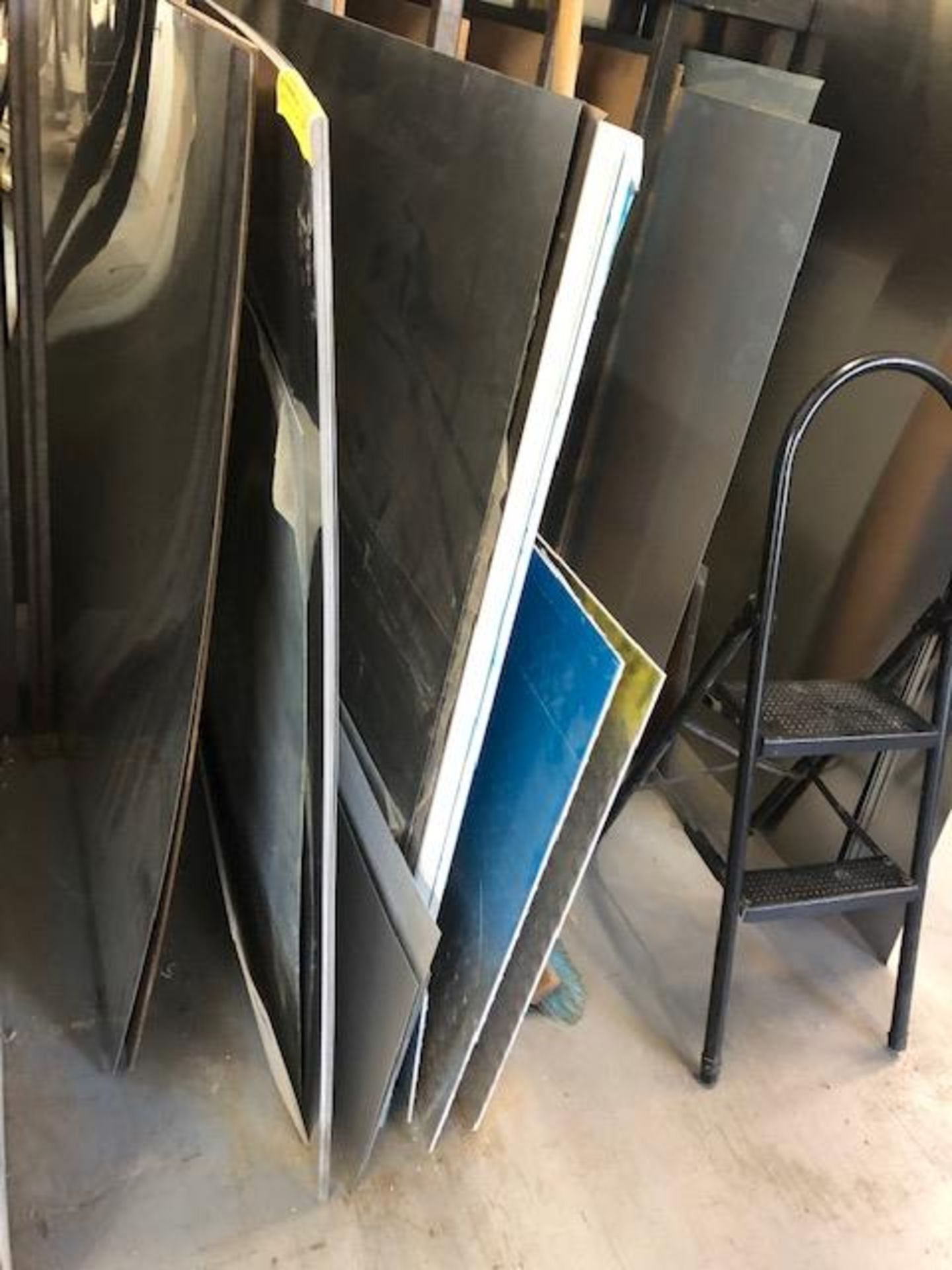 LOT OF (13) 20 GA., 48" X 96", BRUSHED STAINLESS STEEL SHEETS - Image 2 of 2