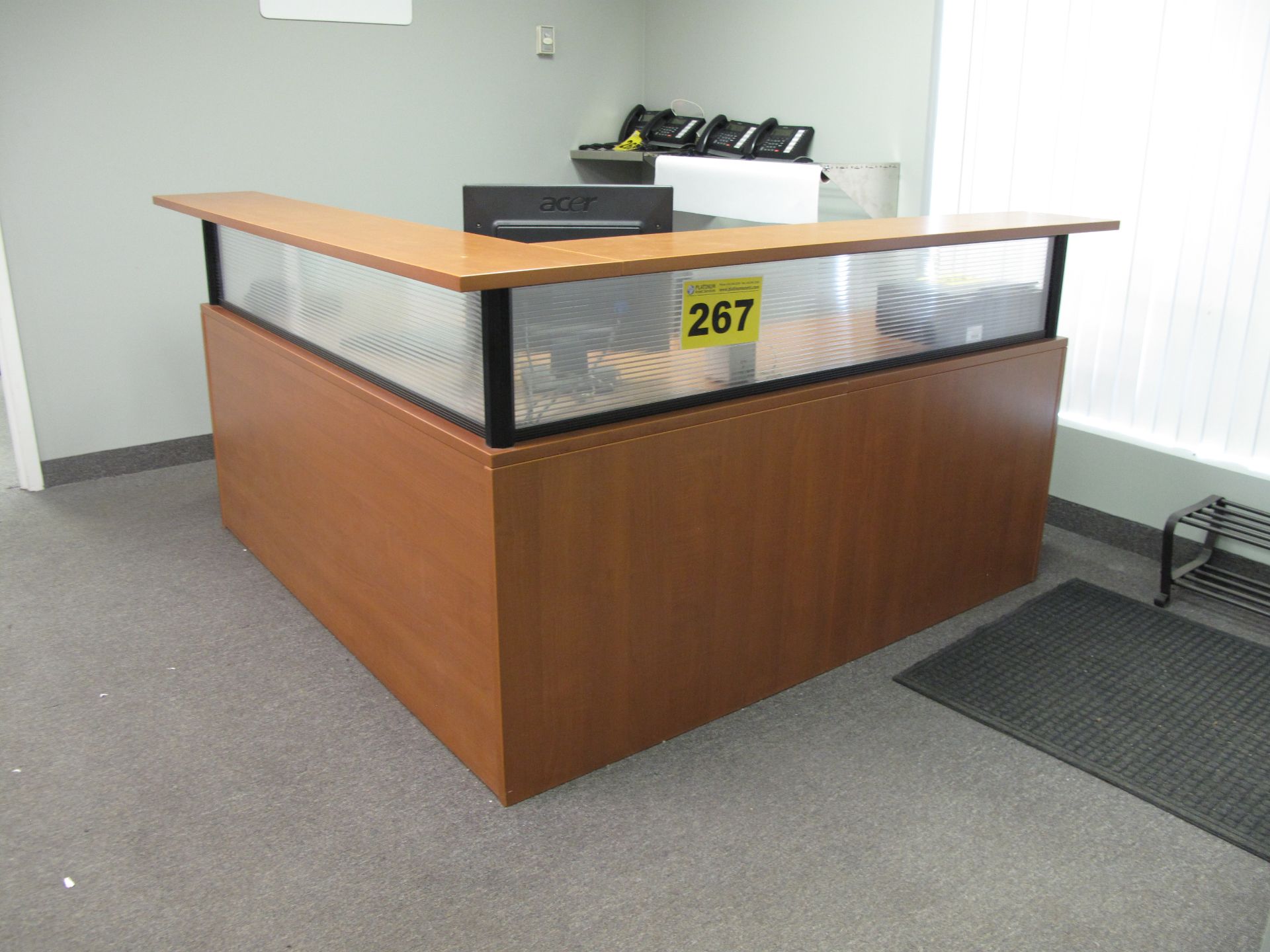 L-SHAPED RECEPTION DESK