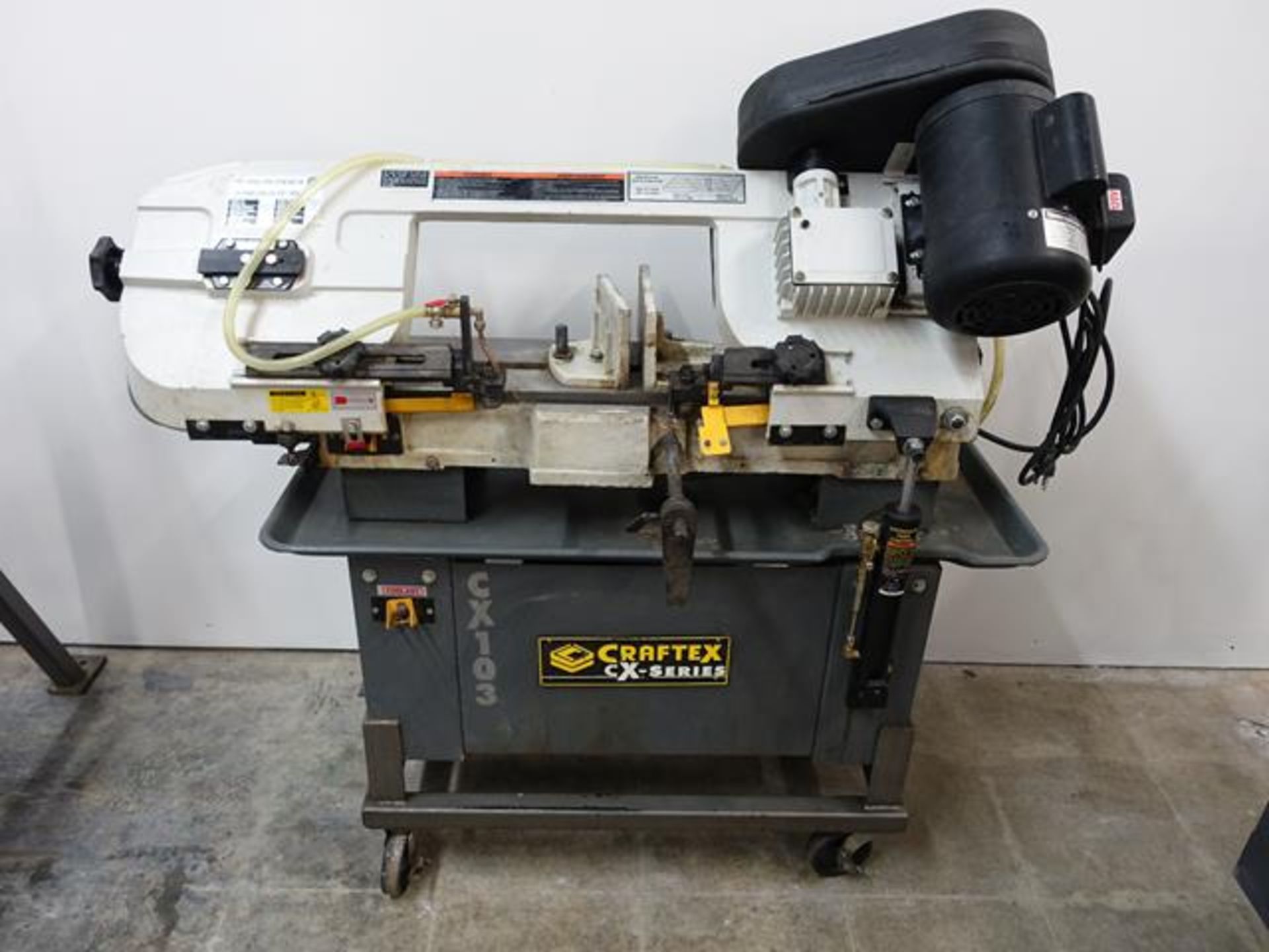 CRAFTEX, CX103, 7" X 12" HYDRAULIC METAL BAND SAW