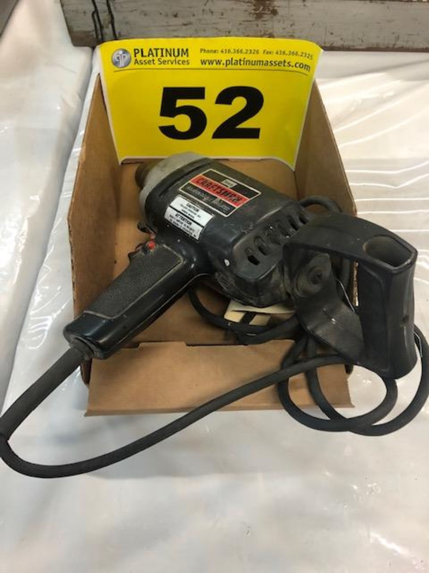 CRAFTSMAN, 1/2", HAND DRILL, 600 RPM, 110 VAC - Image 3 of 3