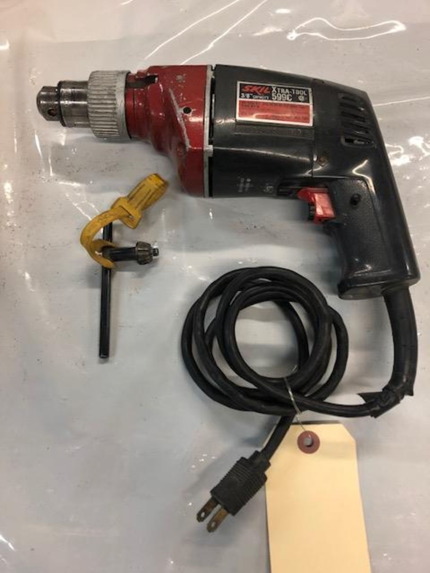 SKILL, 599C, 3/8", KEYED CHUCK HAND DRILL, 800 RPM MAX SPEED, 110 V AC