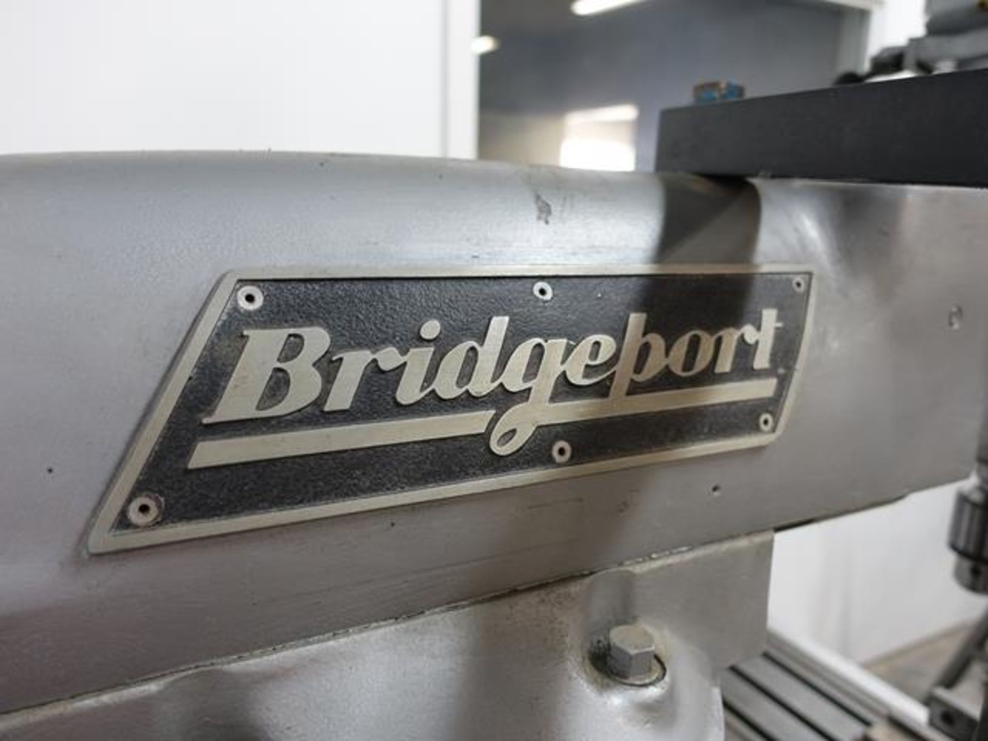 BRIDGEPORT, 79457, 9" X 42", TURRET MILL WITH MITUTOYO DIGITAL READOUT (RIGGING $250) - Bild 6 aus 7