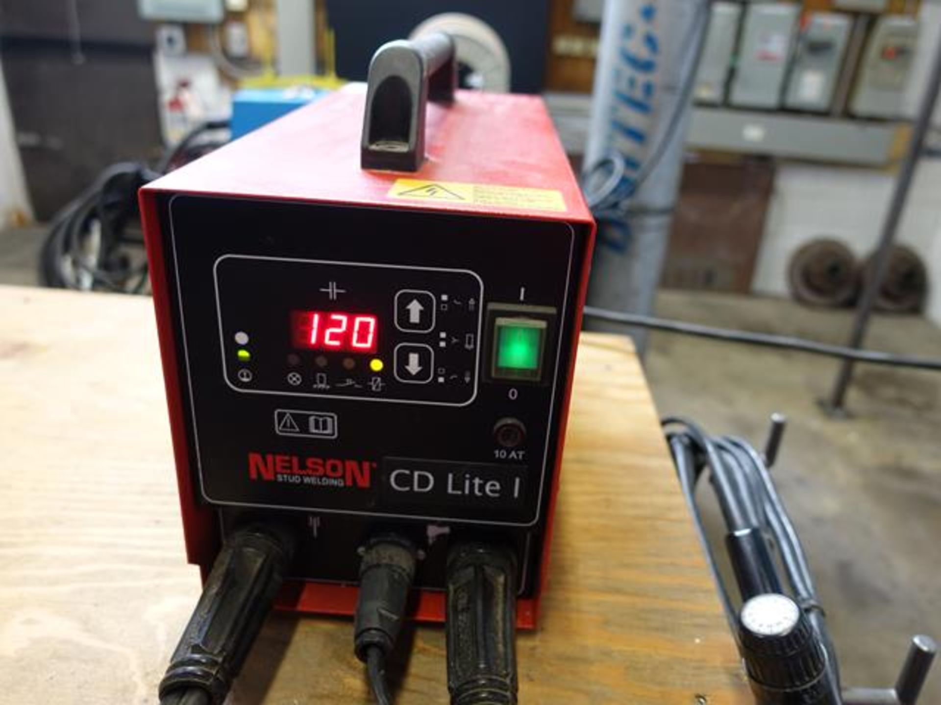 NELSON, N10, CD LITE 1, STUD WELDER, S/N 51-43-16 WITH CART