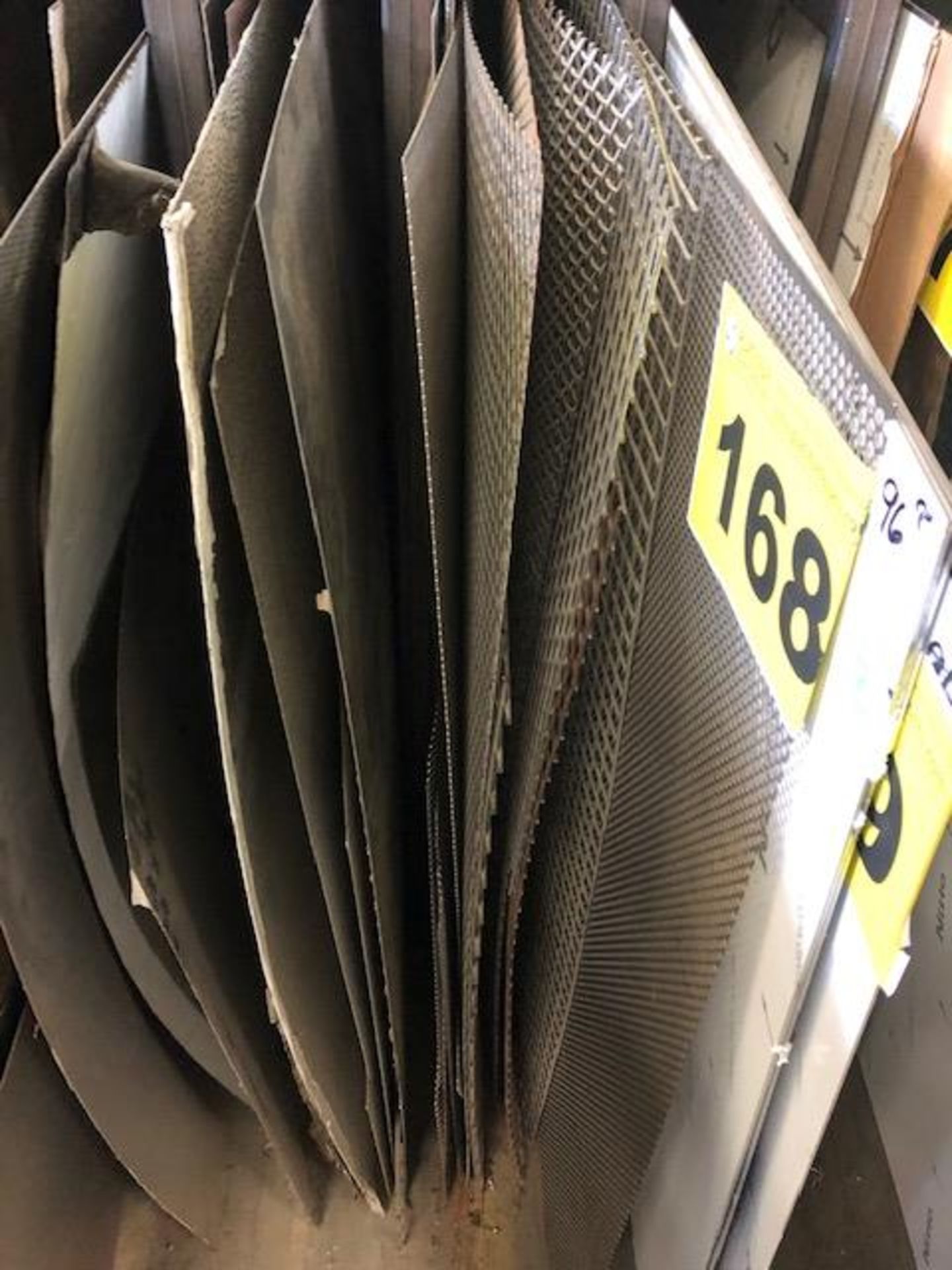 LOT OF (7) 48" X 96", EXPANDED METAL SHEETS