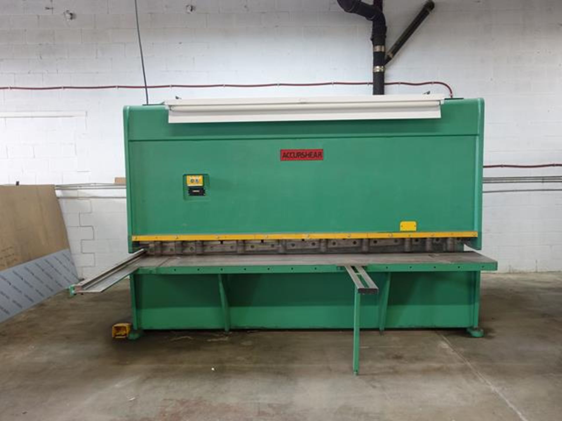 ACCURSHEAR, 625010, 1/4" X 10', HYDRAULIC SHEAR WITH FOPGB, CONTROLS (RIGGING $1,800)