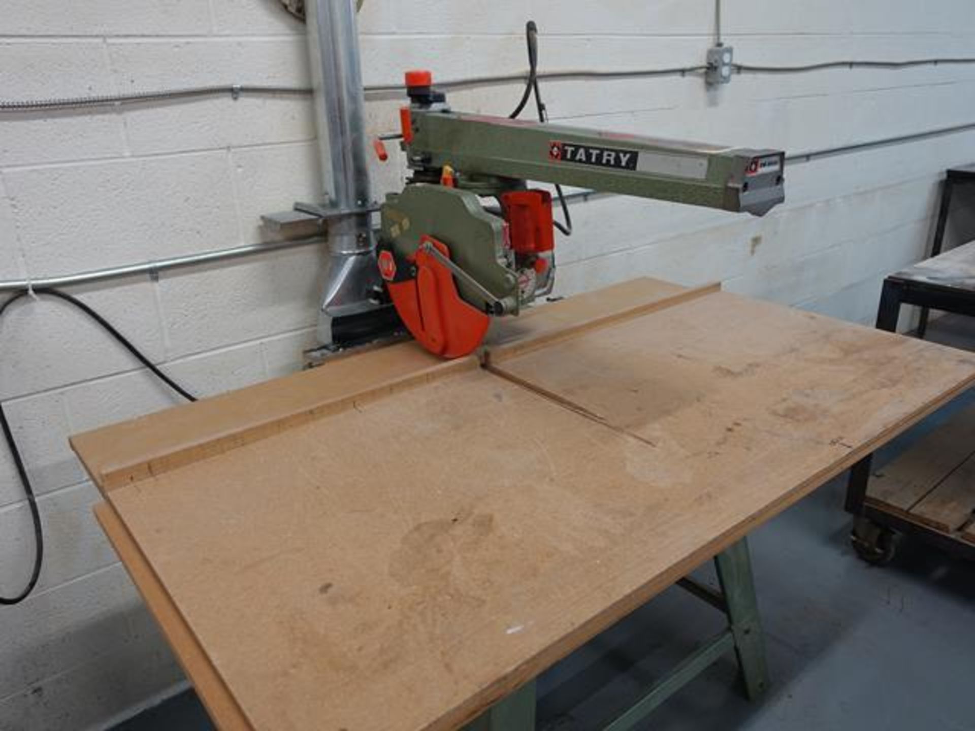 TATRY, DW8003, RADIAL ARM SAW, S/N 0389201244