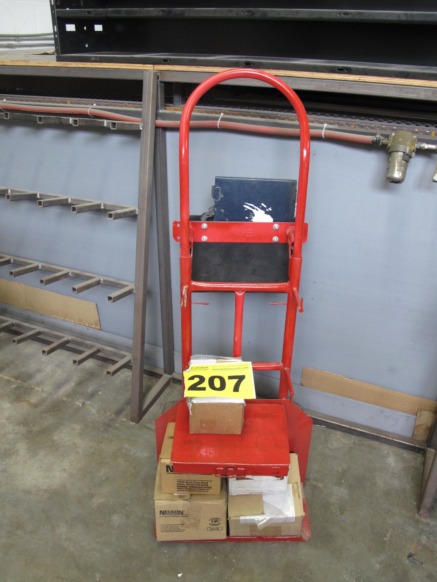 NELSON STUD WELDER ACESSORIES WITH CART