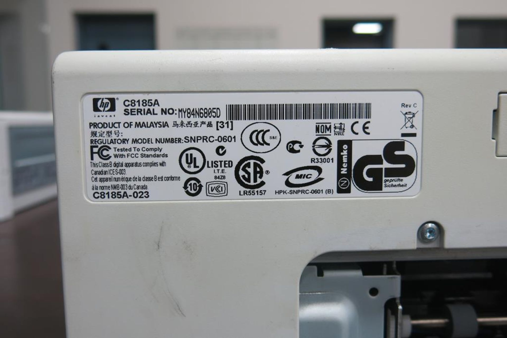 HP, OFFICEJET PRO K4500, COLOUR BUBBLE JET PRINTER, S/N MY84N6805D - Image 4 of 4