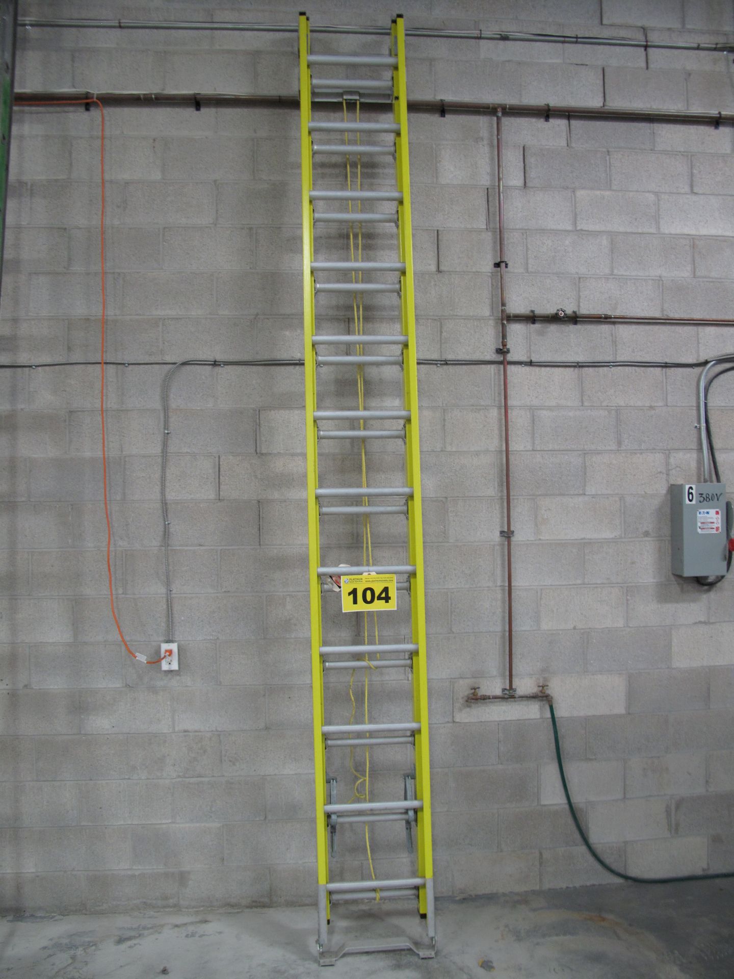 FEATHERLITE, 24', EXTENSION, GLASS FIBER LADDER