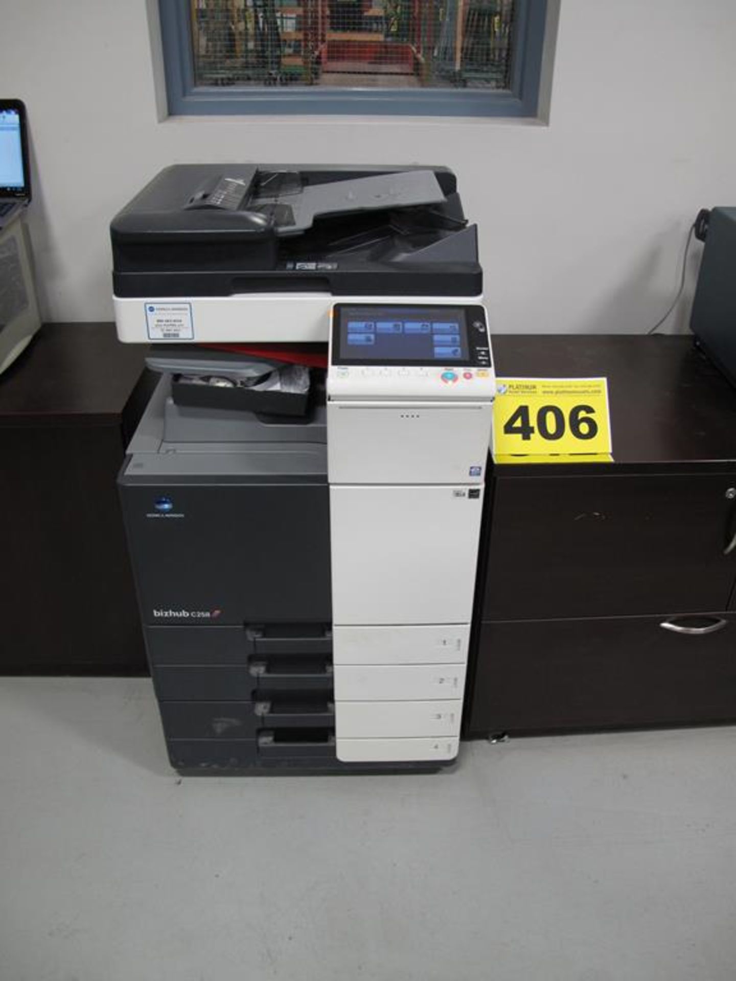 KONICA MINOLTA, BIZHUB C258, C302301, 25/25 PPM, COLOUR PHOTOCOPIER, 75,963 BLACK IMPRESSIONS, 1,496