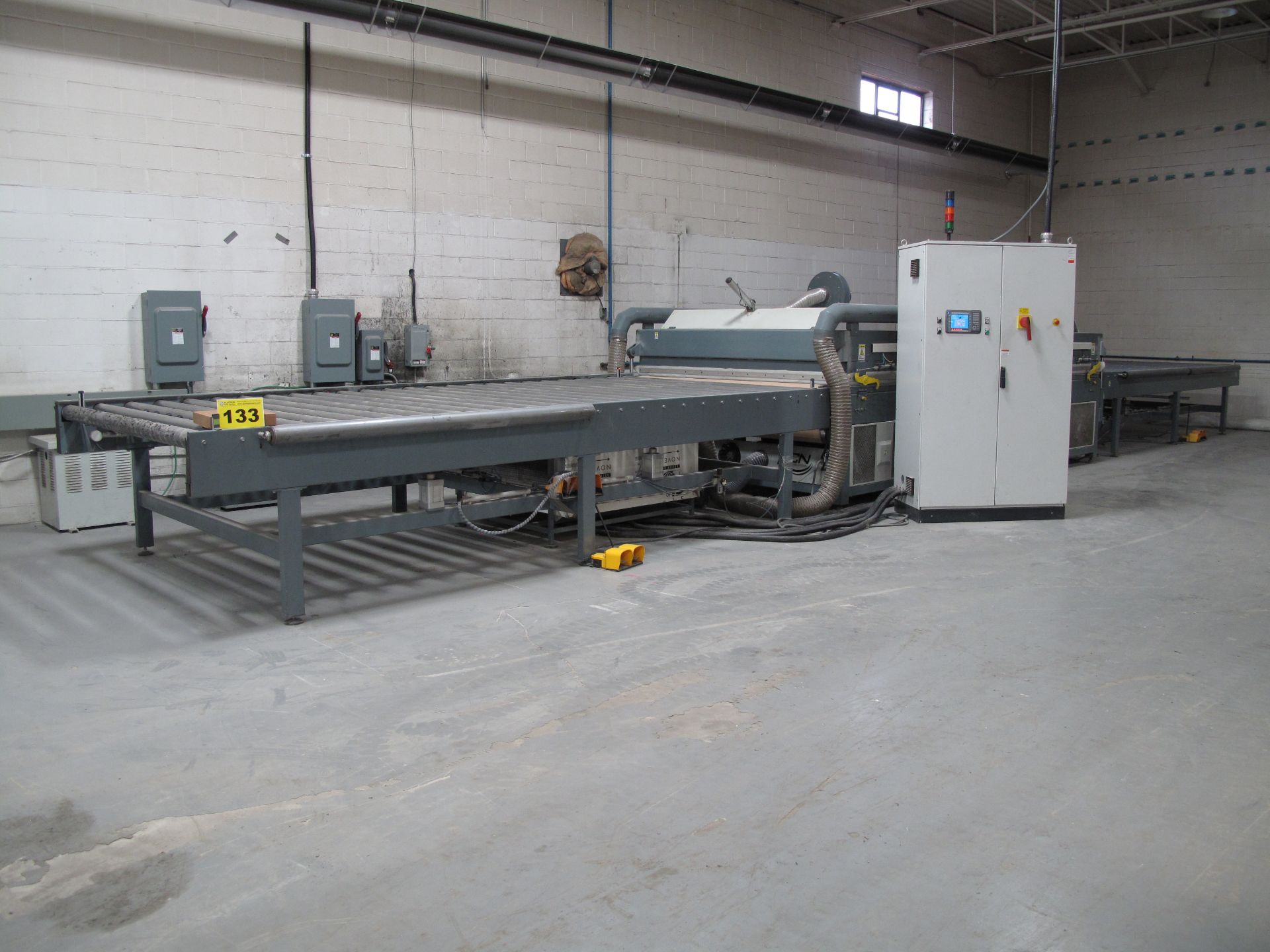 RCN, POWERLAM 210, GLASS LAMINATING MACHINE WITH KILN, S/N 6510, 2010 (ELECTRICAL DISCONNECT