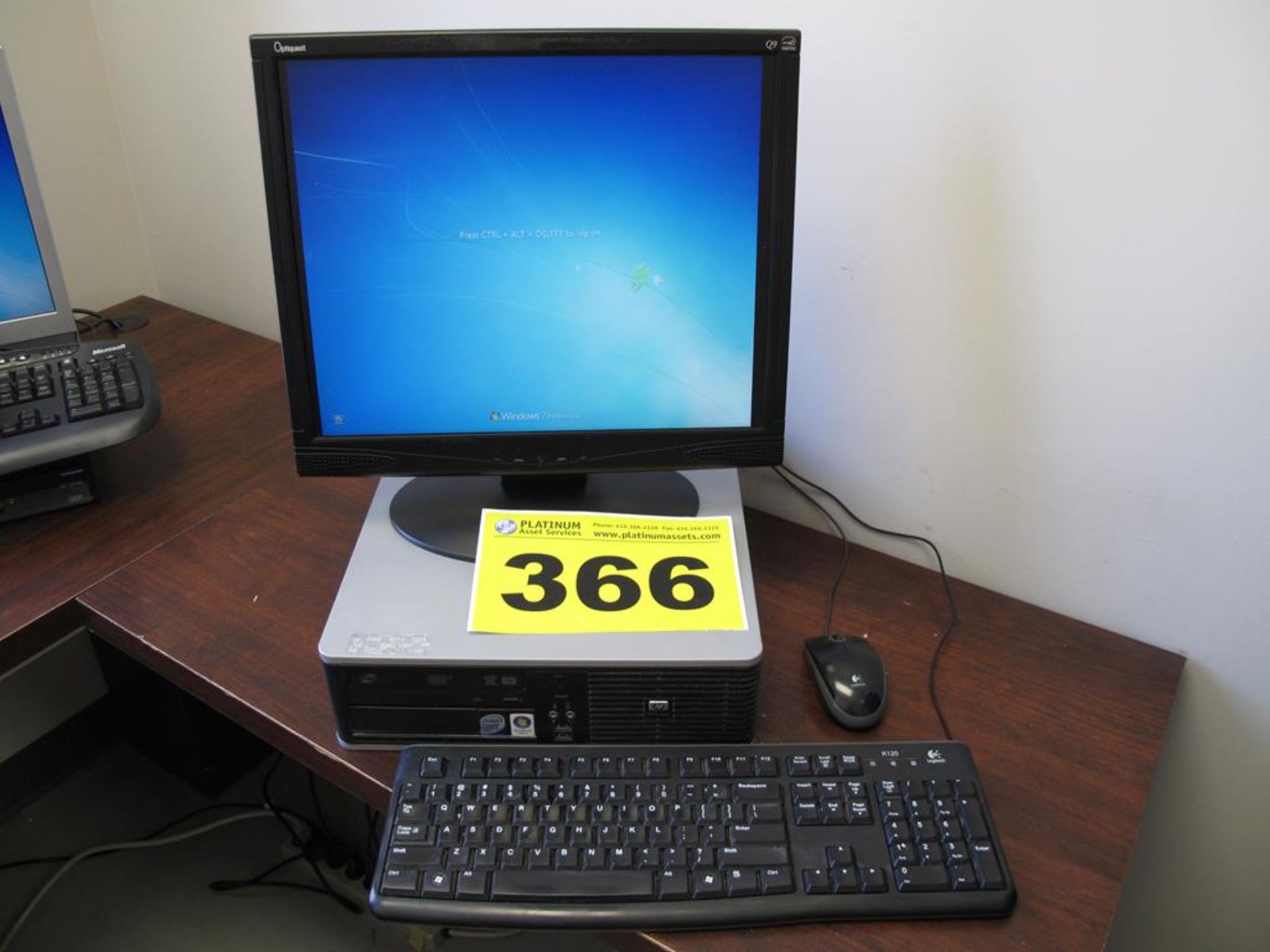 HP, COMPAQ DC7900 SMALL FORM FACTOR, DESKTOP COMPUTER, WINDOWS VISTA OPERATING SYSTEM WITH