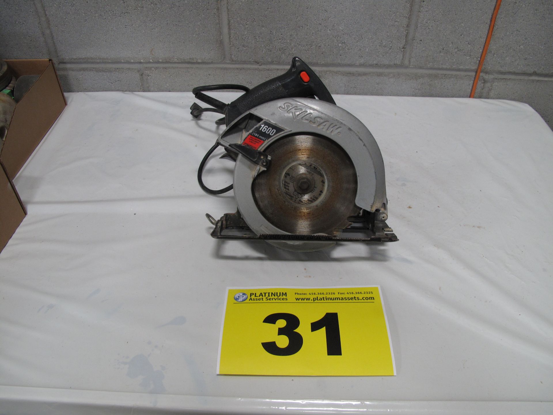 SKILL, 7 1/4", CIRCULAR SAW, 10 AMP, 4,600 RPM, 110 VAC - Image 3 of 3