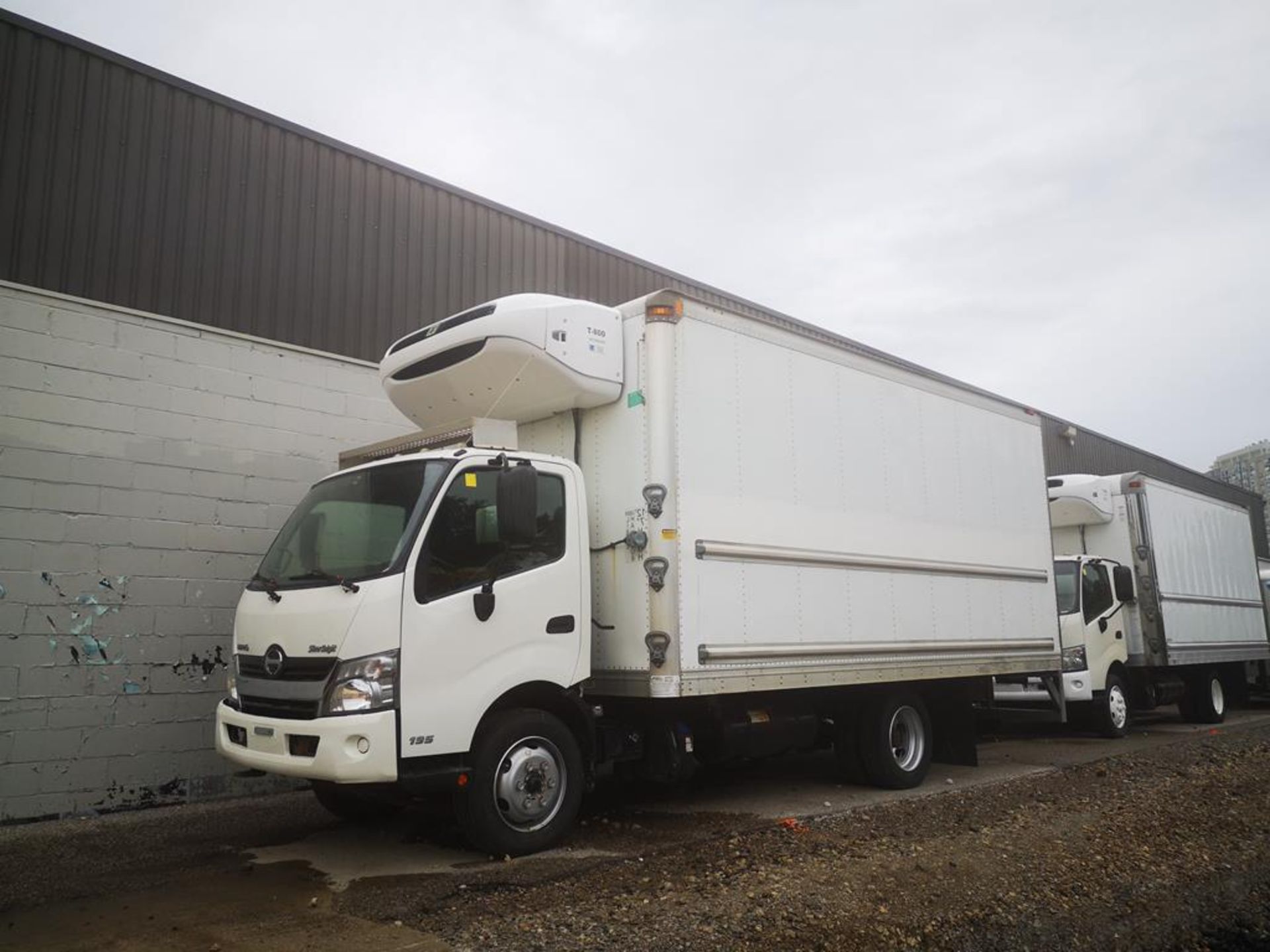 2013, HINO, 195, REEFER TRUCK, MULTIVANS, 18', INSULATED BOX, THERMOKING, T800 WHISPER, REEFER,