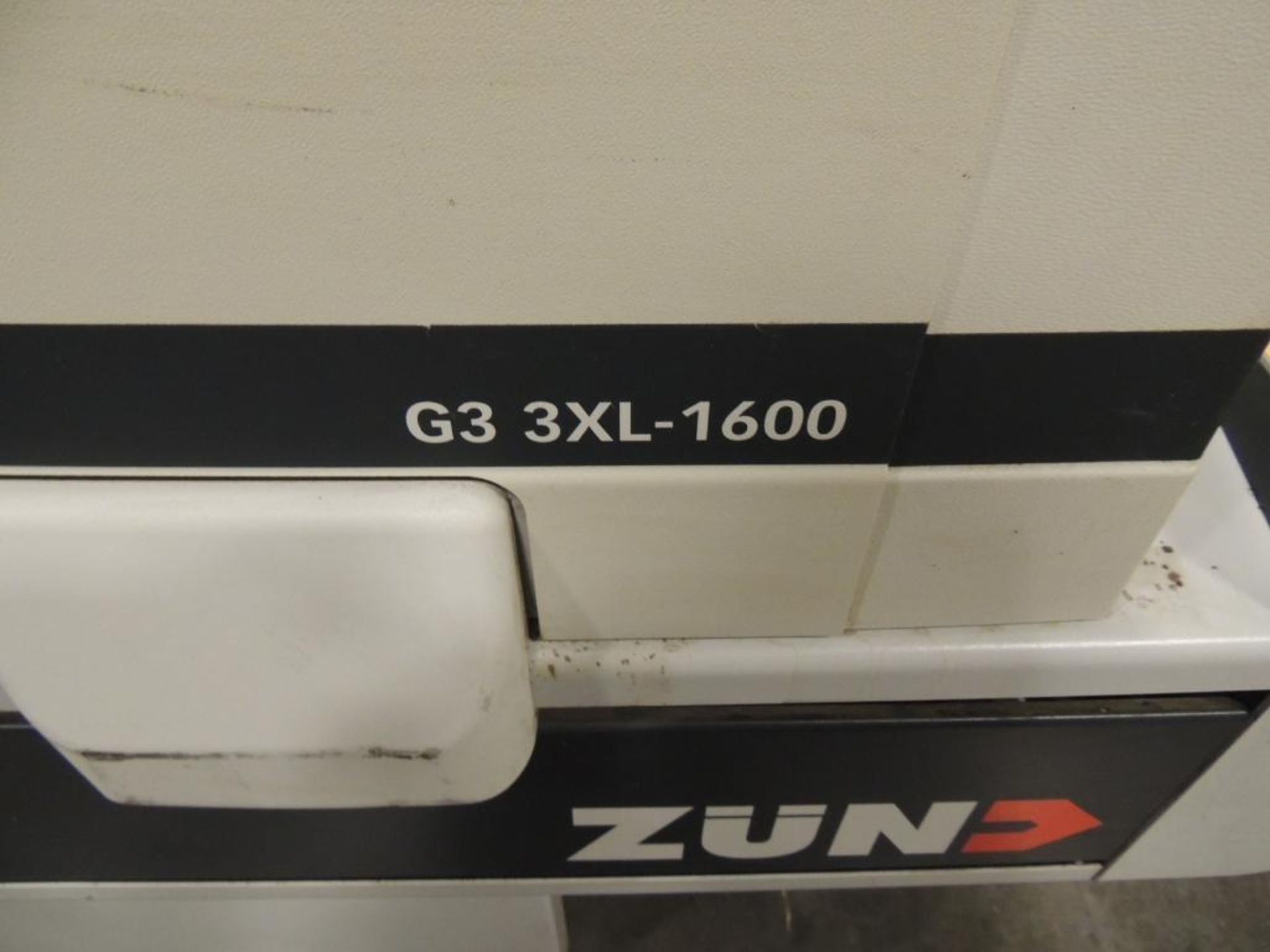 2013 Zund Model G3 3XL-1600 3-Head Digital Cutting Table, S/N G33XL 160075, with ICC Camera, Belt Ta - Image 6 of 6