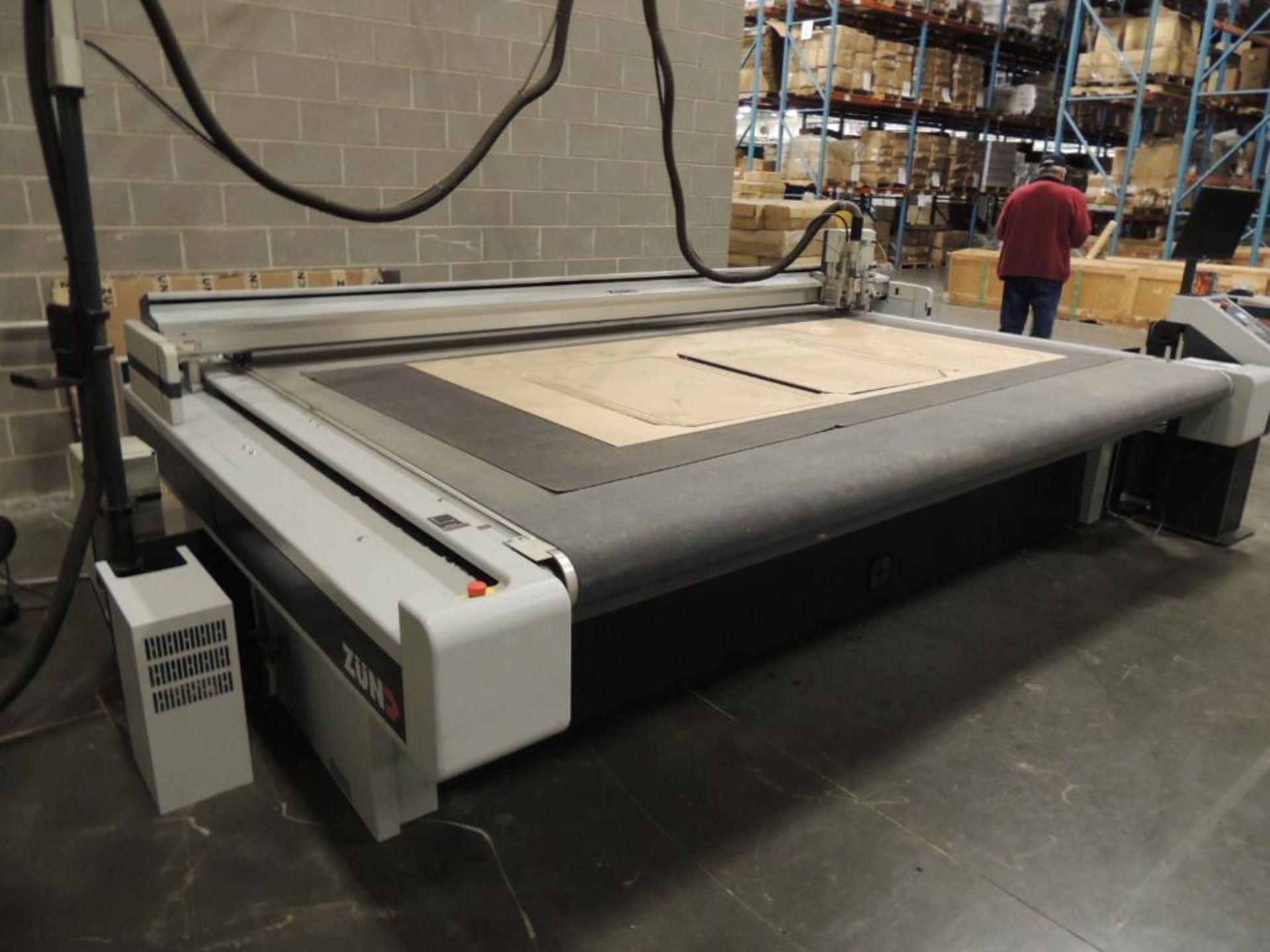 2013 Zund Model G3 3XL-1600 3-Head Digital Cutting Table, S/N G33XL 160075, with ICC Camera, Belt Ta - Image 2 of 6