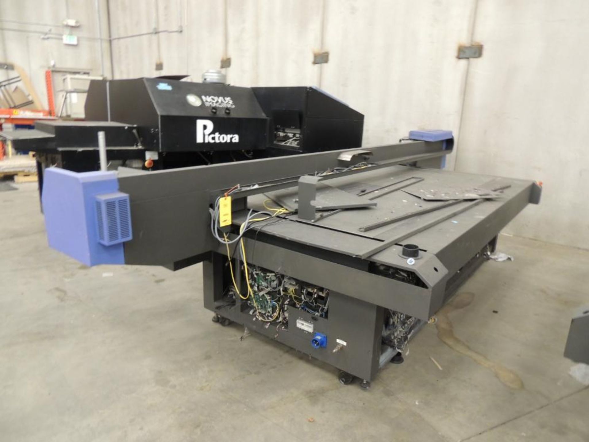 LOT: (3) Flora Model PP2512UV Flat Bed UV Digital Printing Systems (machines not In service)