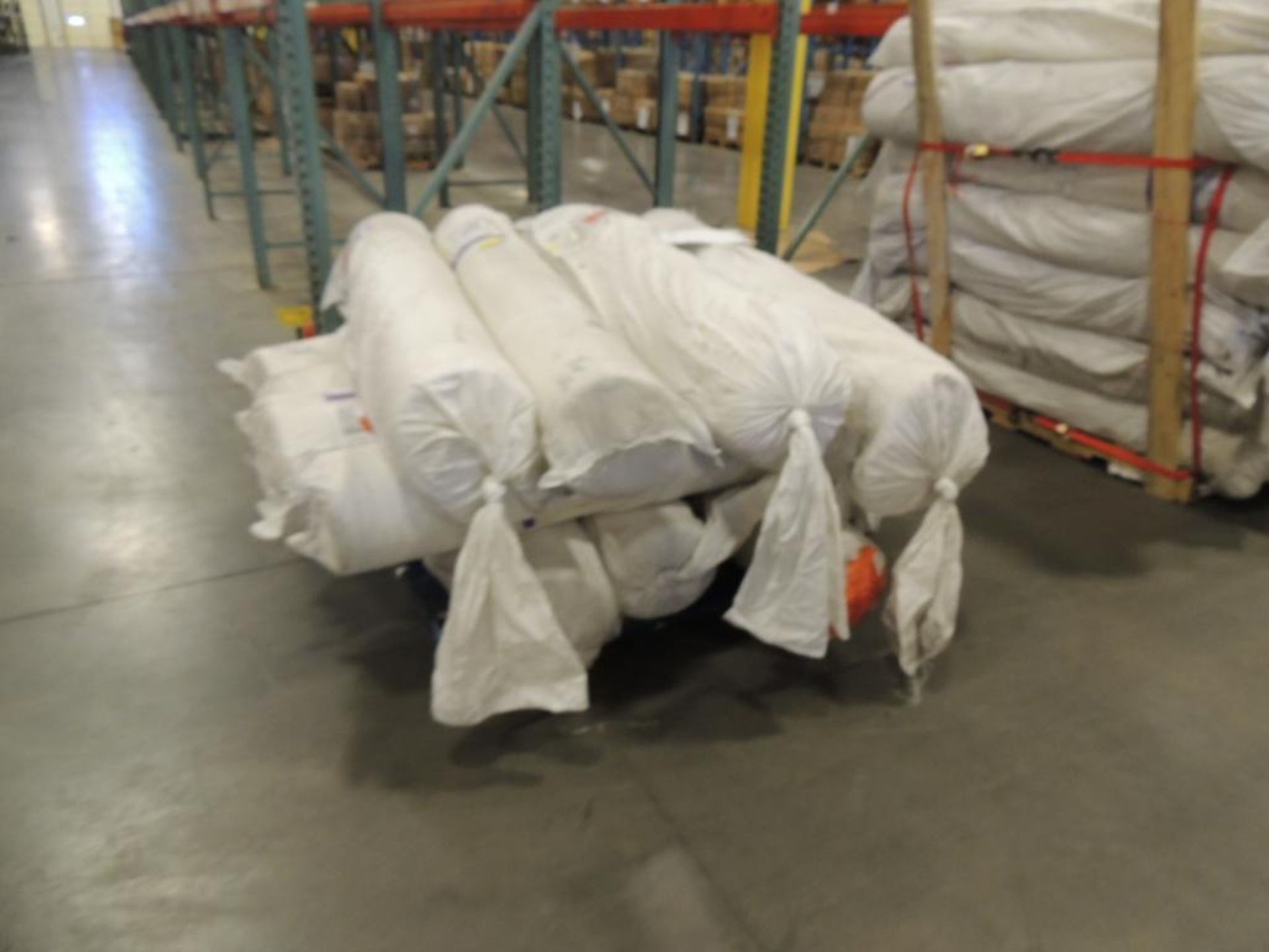 LOT: Approx. (48) Duvet Material Rolls, 940 lb. / 90m