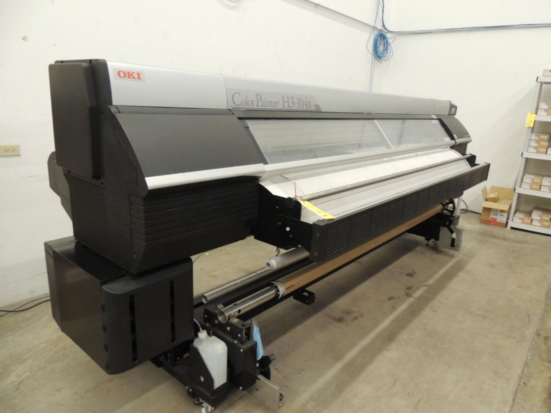 OKI Color Painter H3-104S, Type IP-7900-22 Wide Format Roll Fed Printer, S/N 62D1072A, for Canvas & - Image 2 of 2