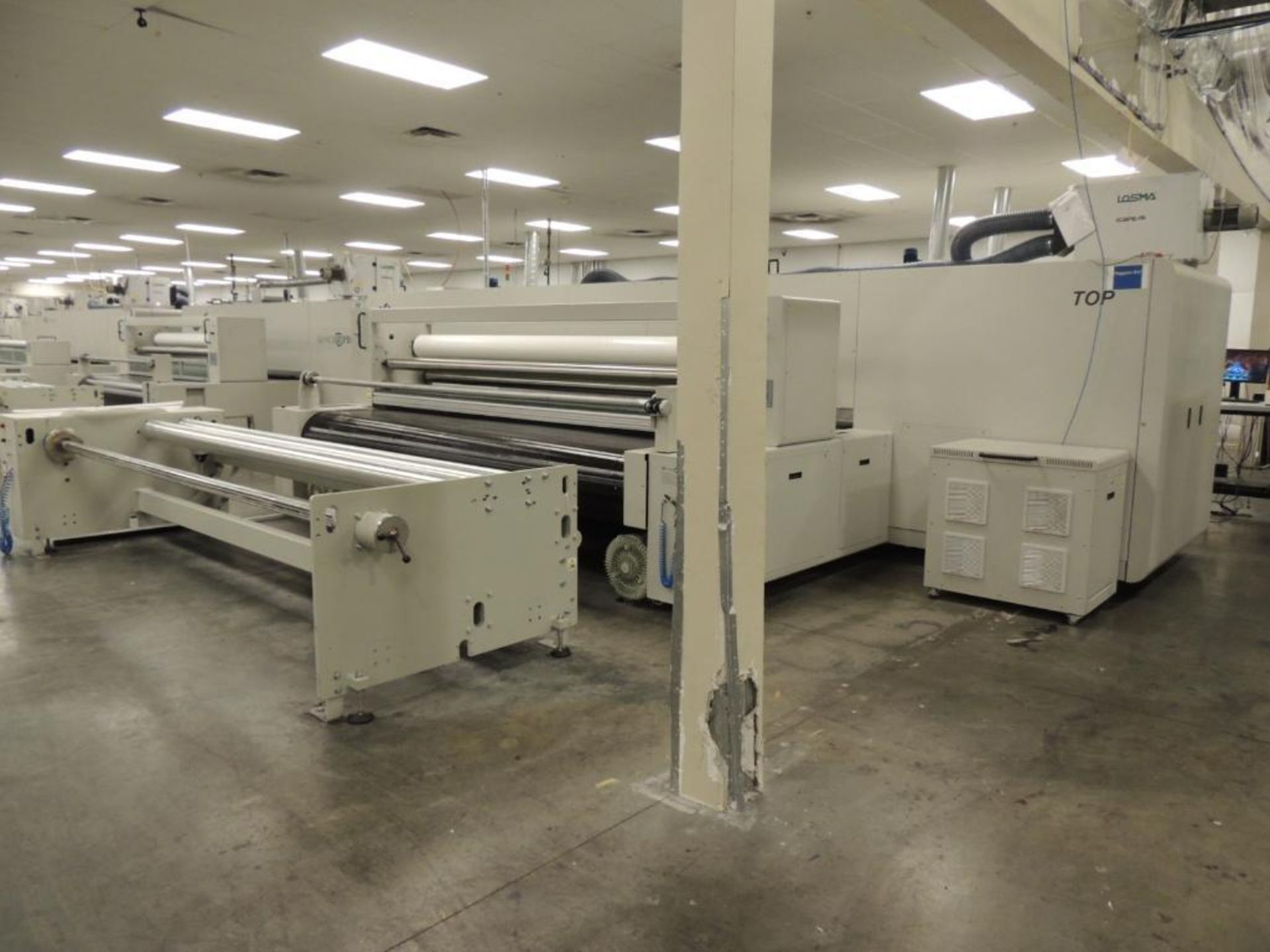 LOT: 2017 EFI Reggiani ReNOIR 340 TOP Digital Dye Sublimation Printing Machine, S/N 812/54, 32-Head, - Image 2 of 10