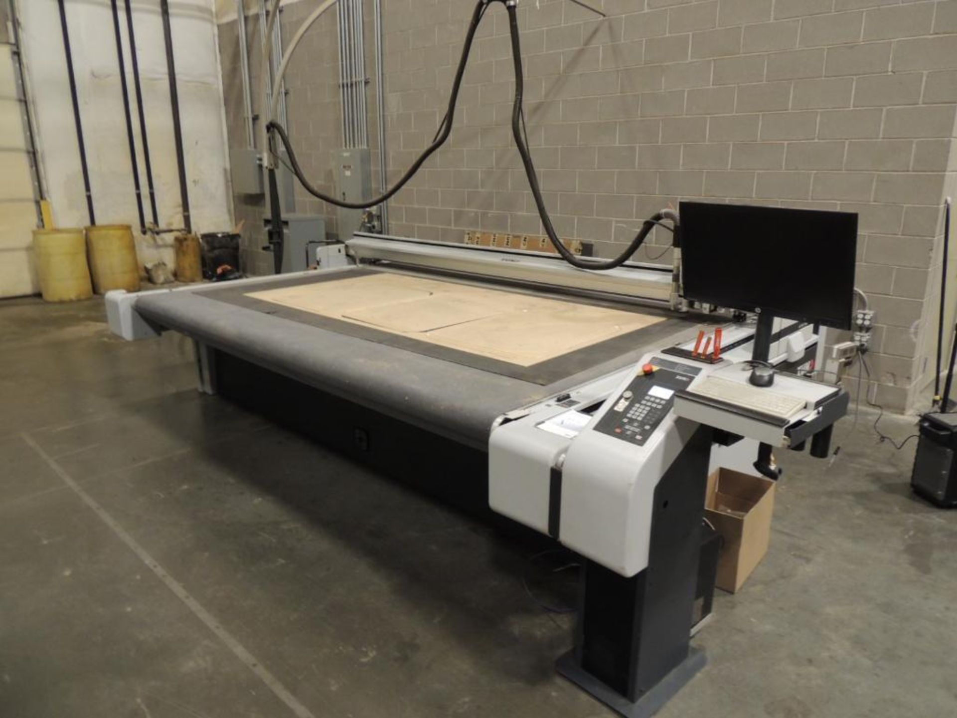 2013 Zund Model G3 3XL-1600 3-Head Digital Cutting Table, S/N G33XL 160075, with ICC Camera, Belt Ta