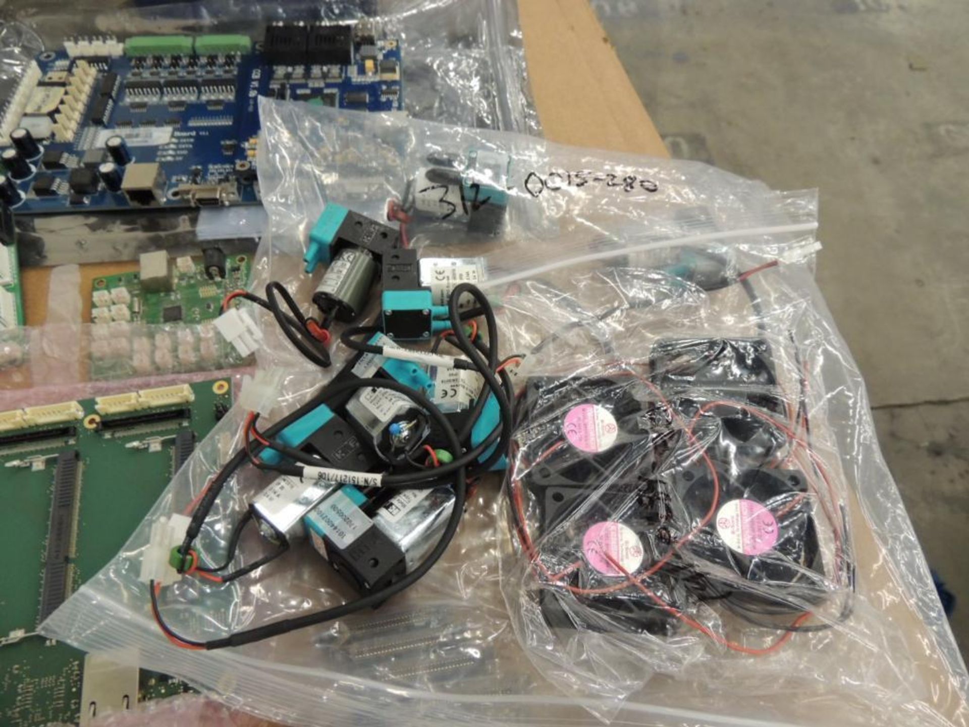 LOT: Flora Parts, New Circuit Boards, Drive Motors, Ink Pumps, Misc. Parts - Image 7 of 13