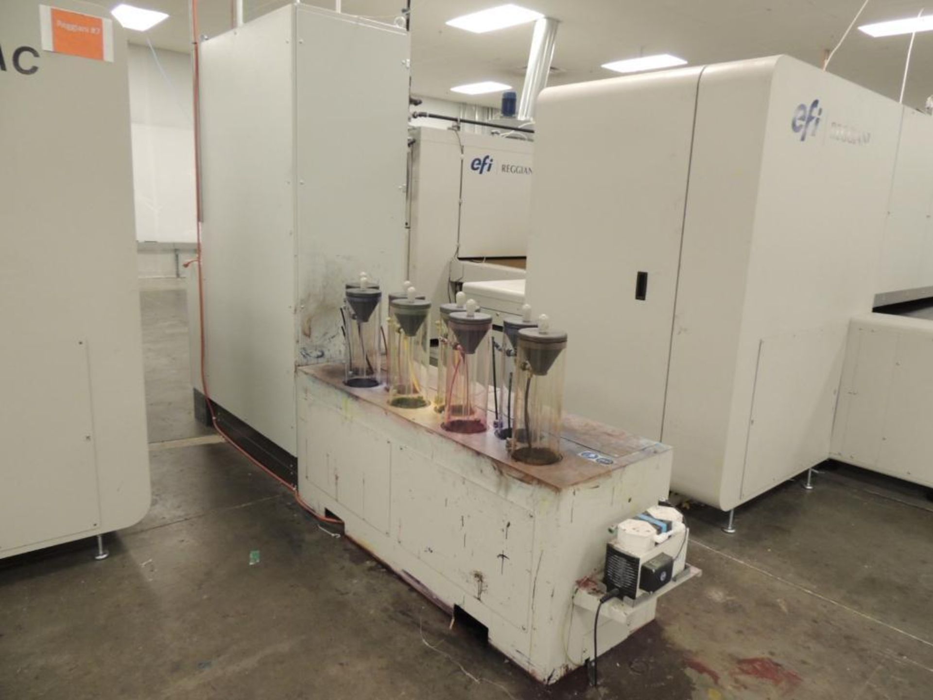 LOT: 2016 EFI Reggiani ReNOIR 240 EVO Digital Dye Sublimation Printing Machine, S/N 813/35, 16-Head, - Image 8 of 8