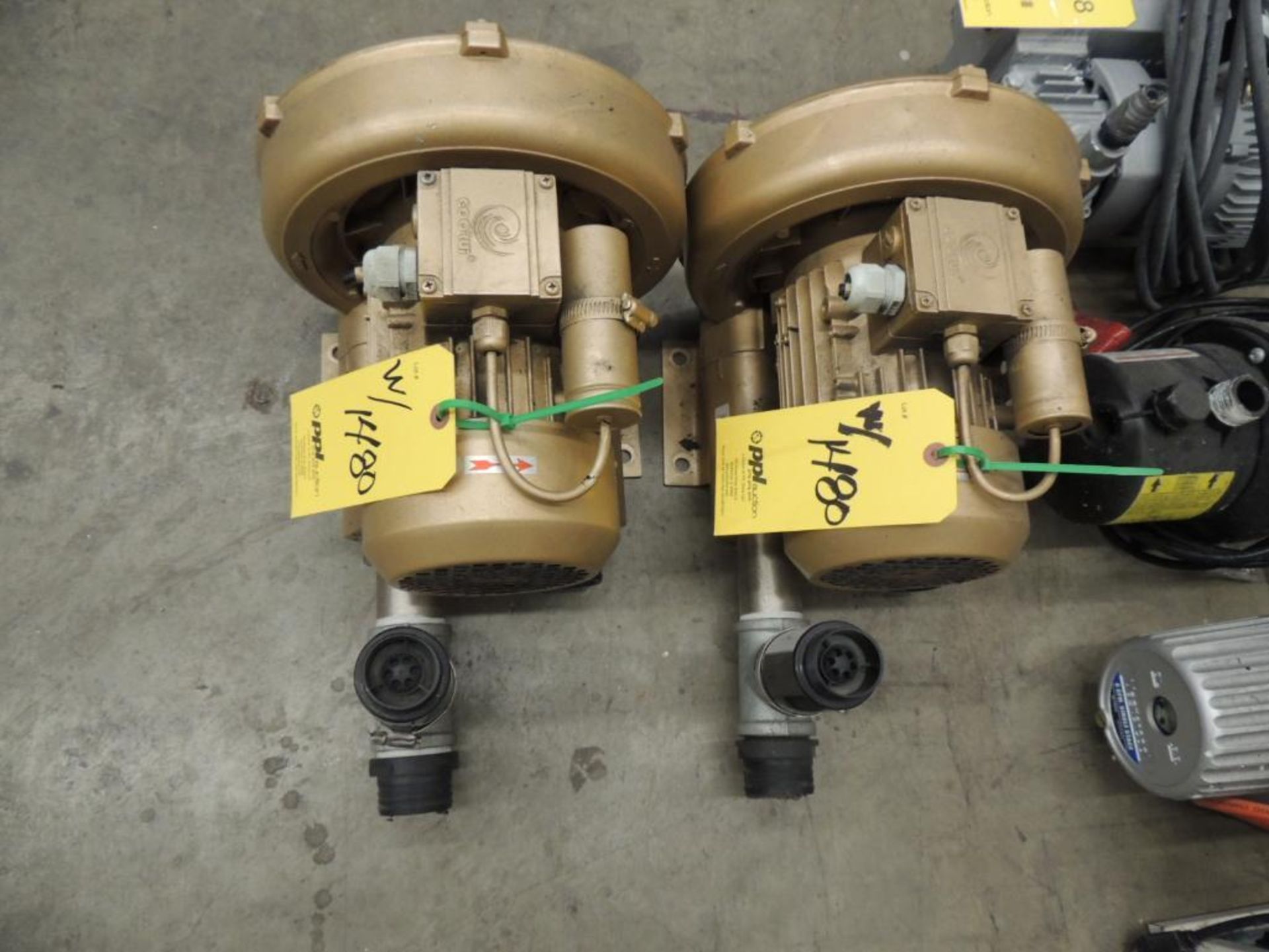 LOT: (3) Pumps, (2) Guru Regen 1.75 HP Blowers, (1) Dayton Model 3YU60A 1/2 HP Sprinkler Pump - Image 3 of 4