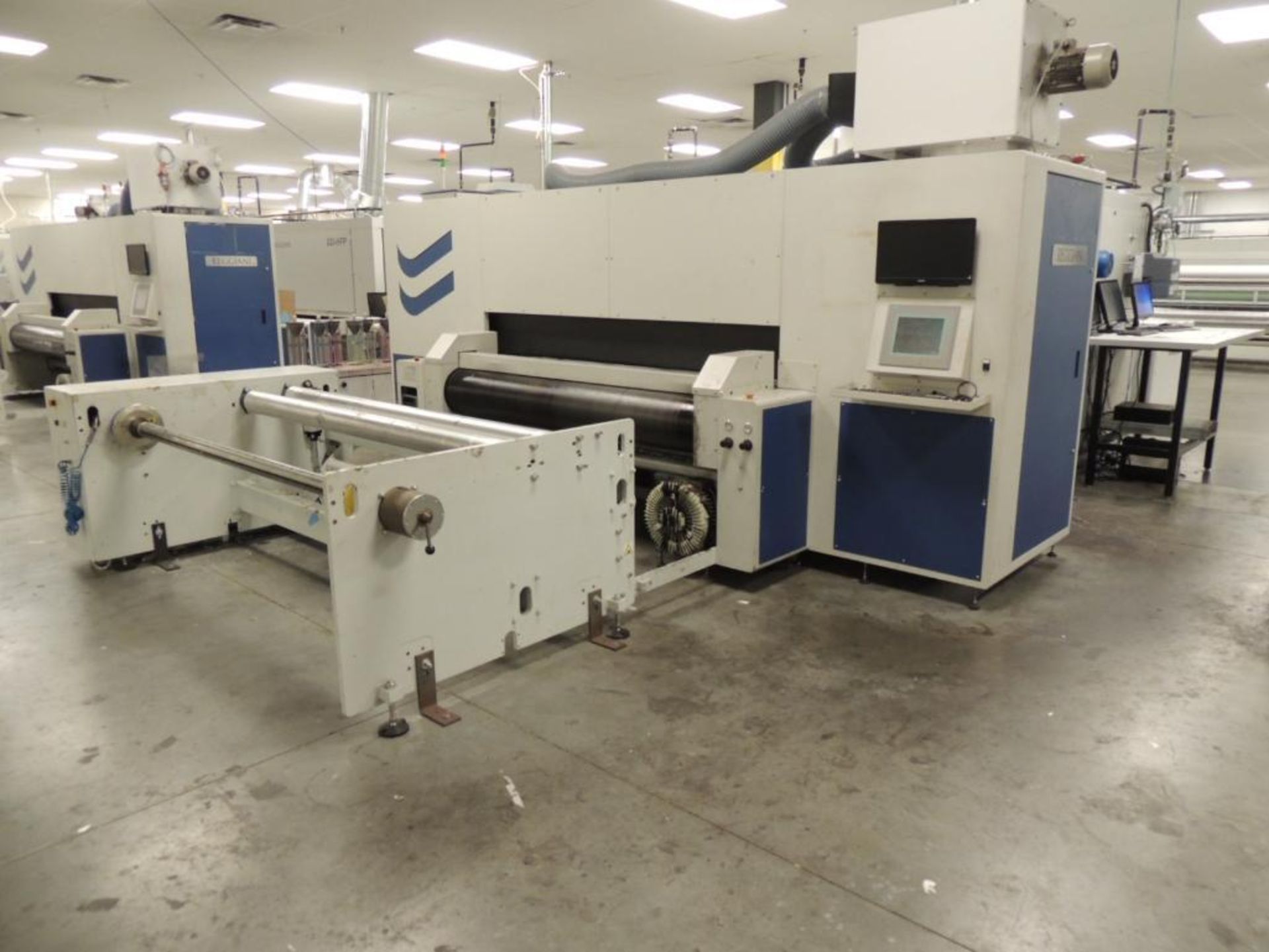 LOT: 2014 Reggiani ReNOIR 180 Digital Dye Sublimation Printing Machine, S/N 808/C1, 16-Head - Image 4 of 8