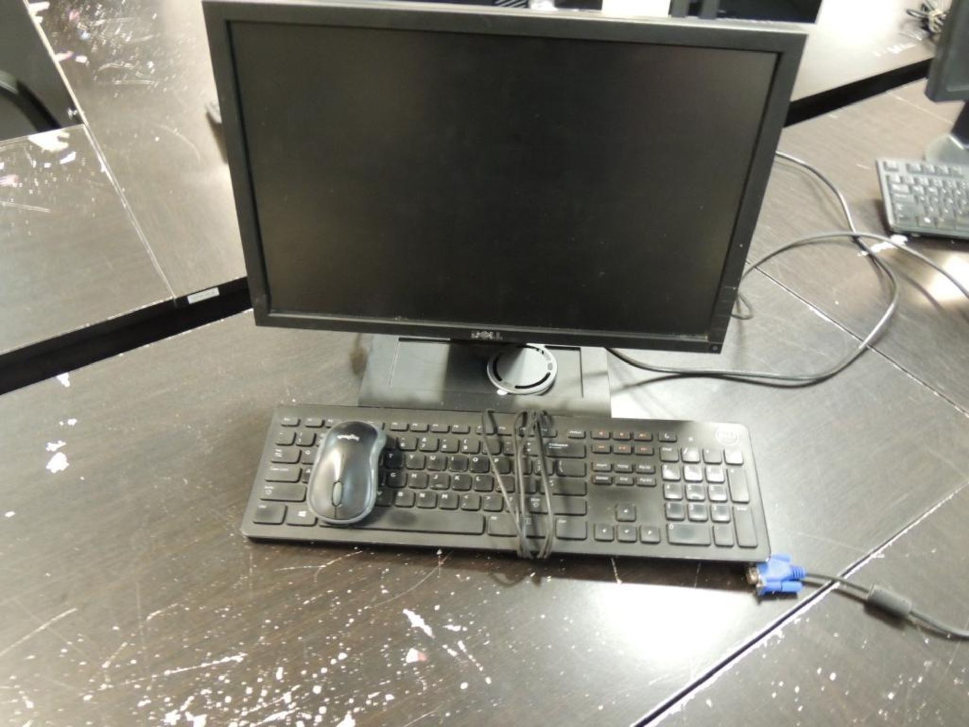 LOT: (3) Dell Monitors, (1) LG Monitor, (2) HP Keyboards, (2) Dell Keyboards, (1) HP Mouse & (1) Del