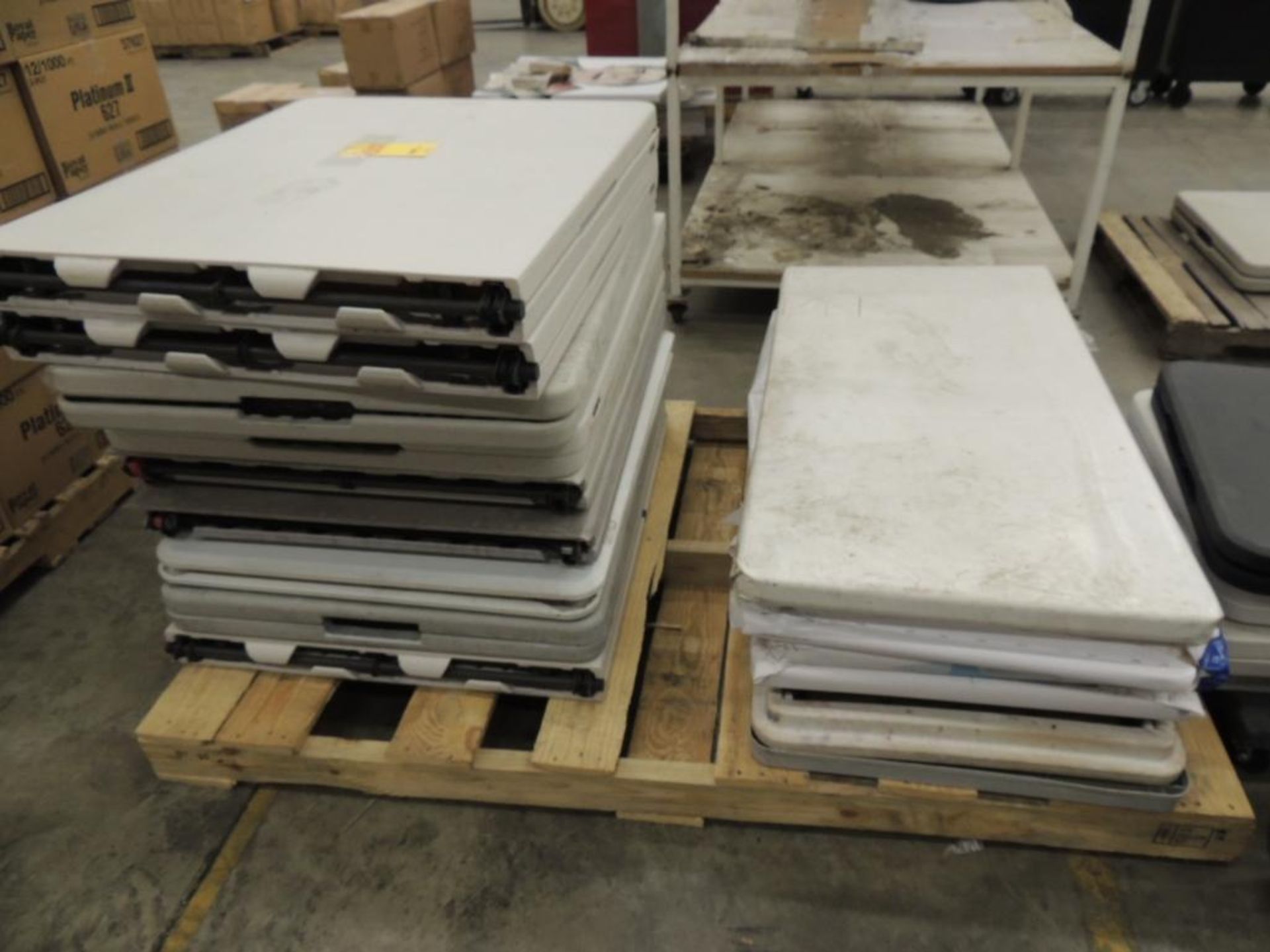 LOT: Folding Tables including (13) 72 in. x 30 in., (4) 48 in. x 24 in., (4) 48 in. x 24 in. - Image 2 of 2