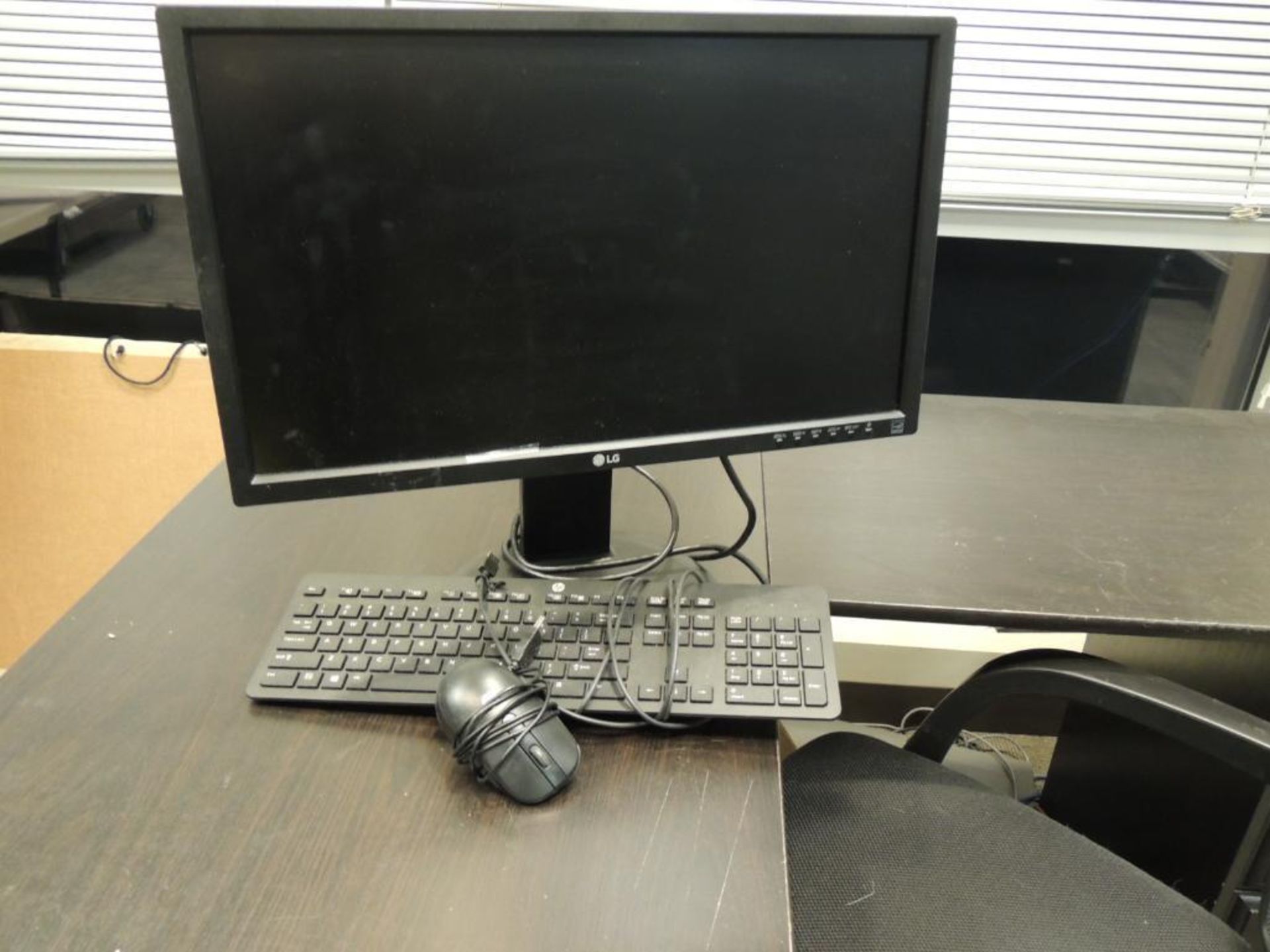 LOT: Monitors including (1) LG, (1) Acer, with Keyboards & Mouses