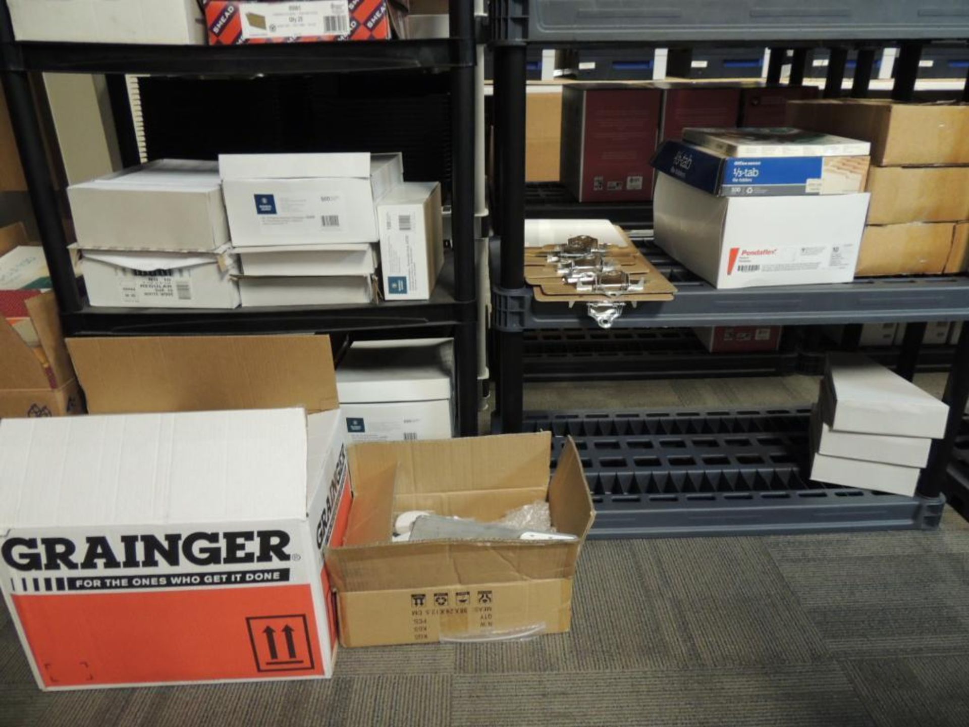 LOT: Office Supplies including Folders, Clipboards, Envelopes, Pens, Sharpie Markers, Highlighters, - Image 11 of 14