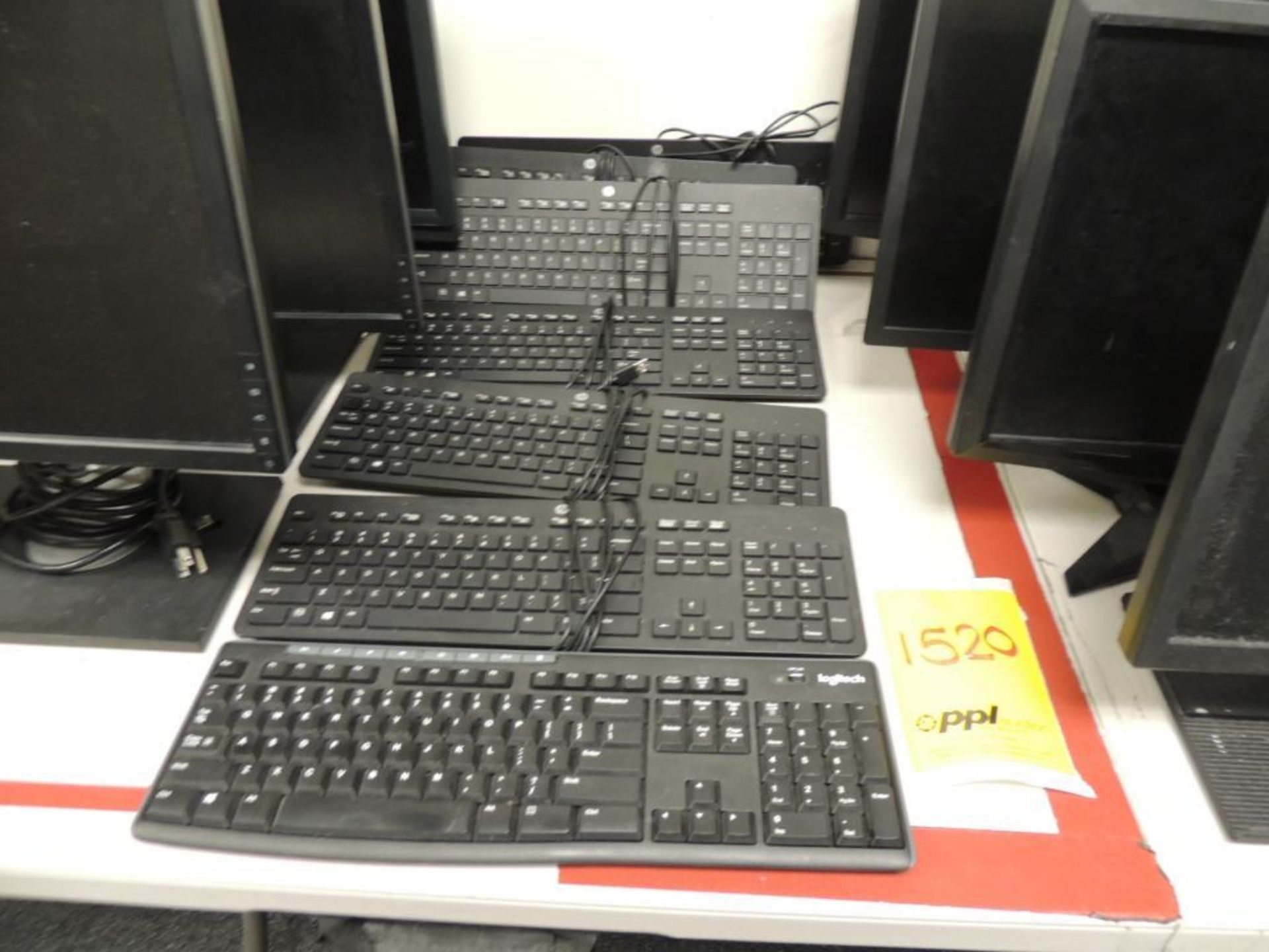 LOT: Monitors including (8) Acer, (2) Dell, with Keyboards & Mouses - Image 2 of 3