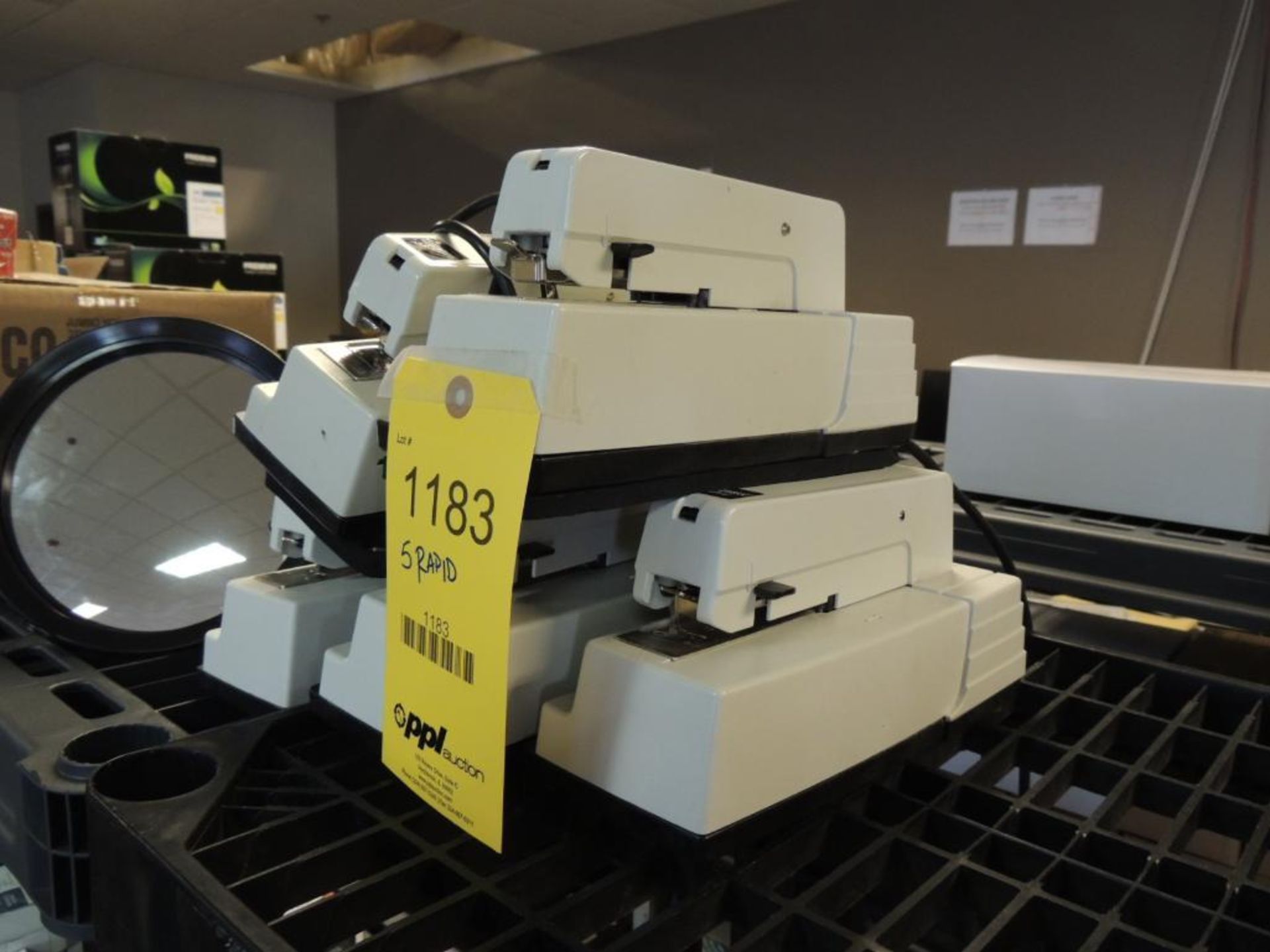 LOT: (5) Rapid 90EC Electric Staplers - Image 2 of 2