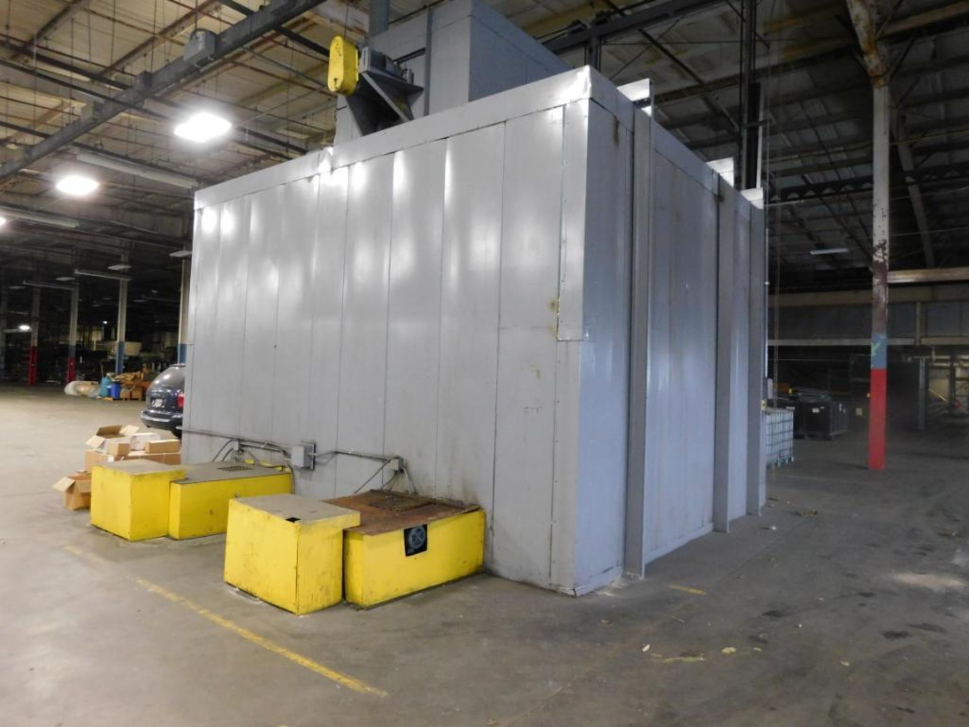 International Thermal Systems 15 ft. (est.) Dual-Chamber Gas Fired Drive-In Box Furnace, S/N 5163, 1 - Image 3 of 5