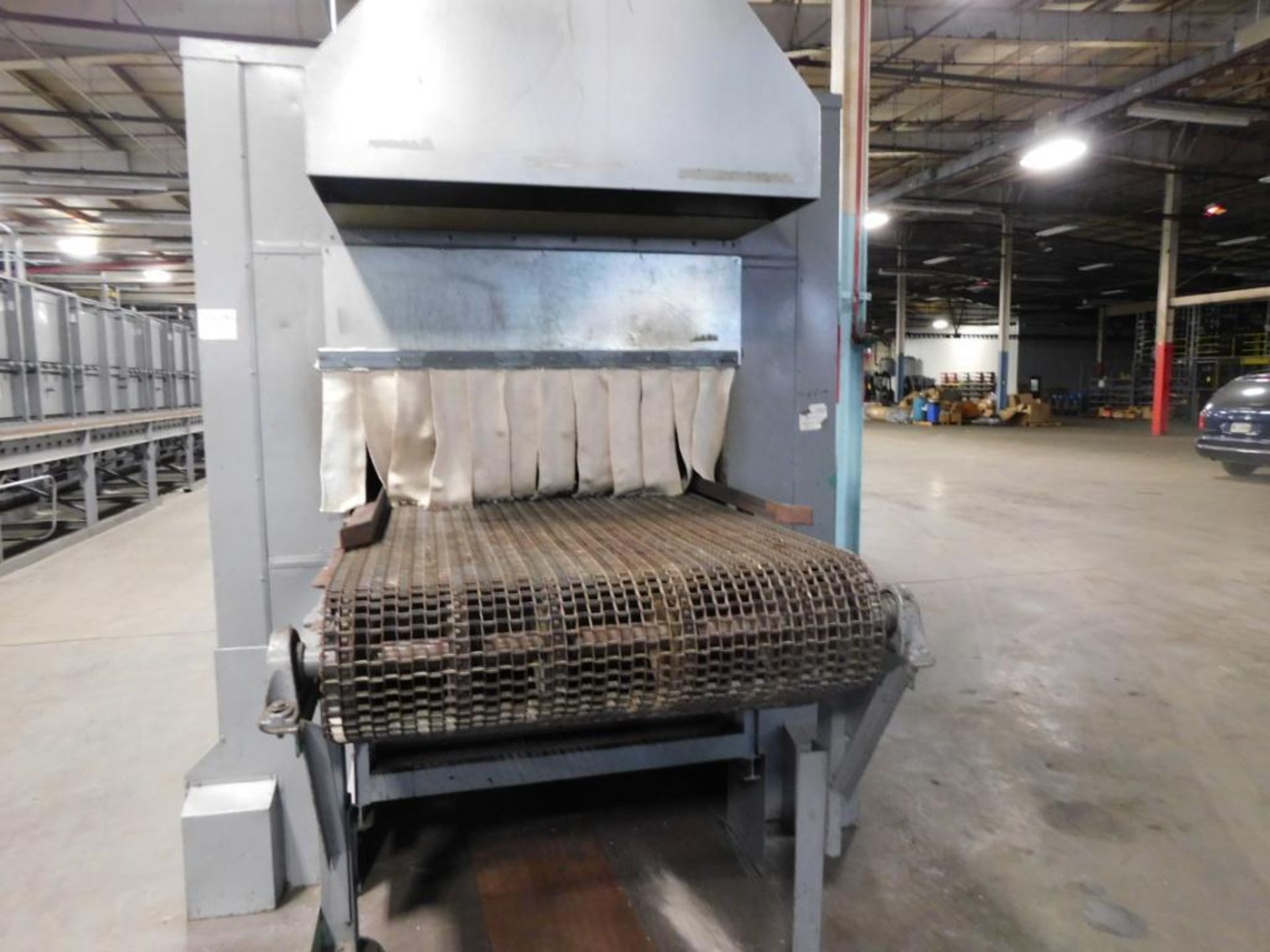 LOT: Jensen 28 ft. (est.) Gas Fired Feed-Thru Heat Treat Furnace System, S/N 6687 (2000), 39 in. x 1 - Image 5 of 6