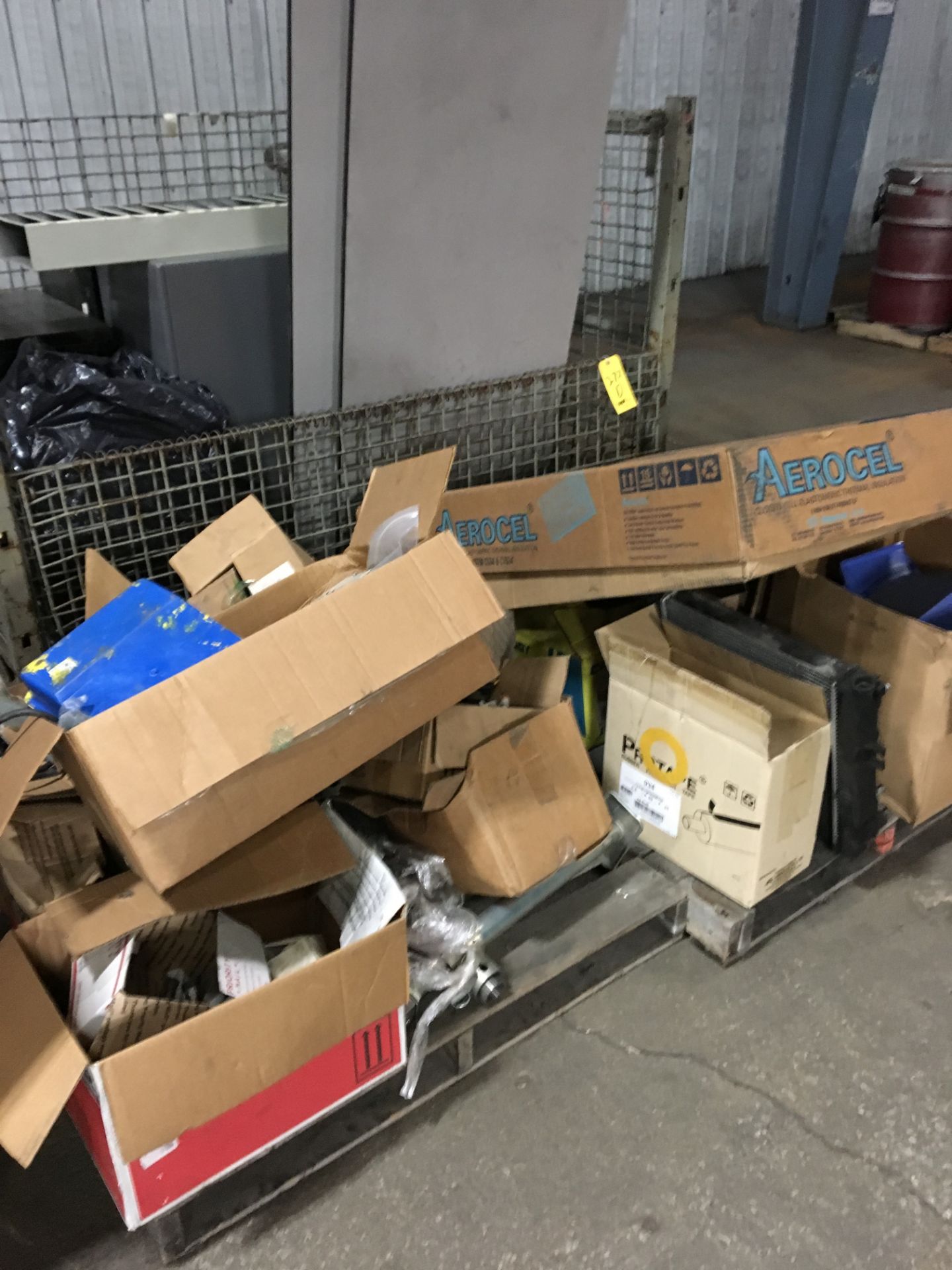 (3) wire baskets, assorted desks and cabinets and misc fluids - Image 3 of 3