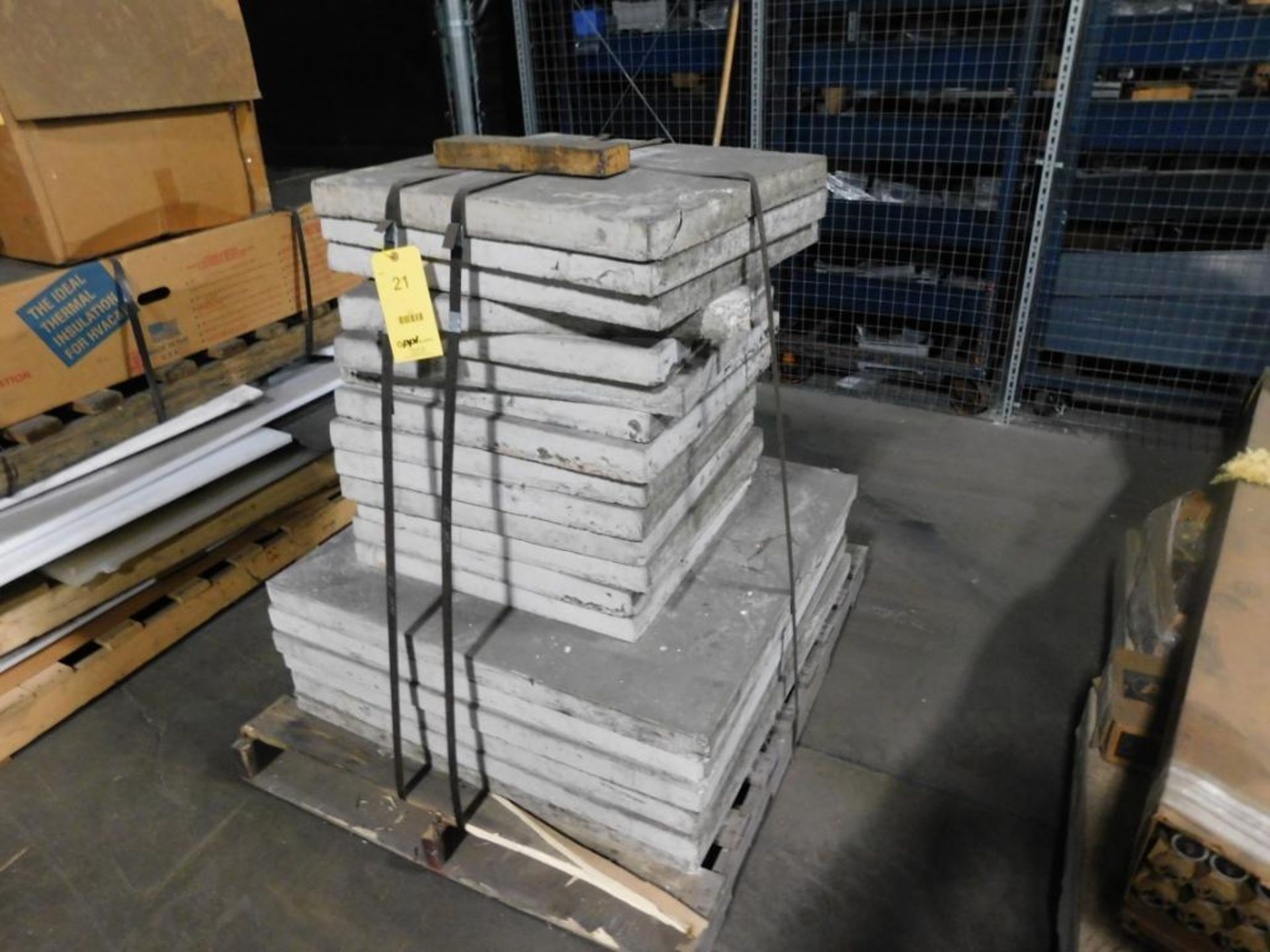 LOT: Assorted Concrete Pads on (1) Pallet