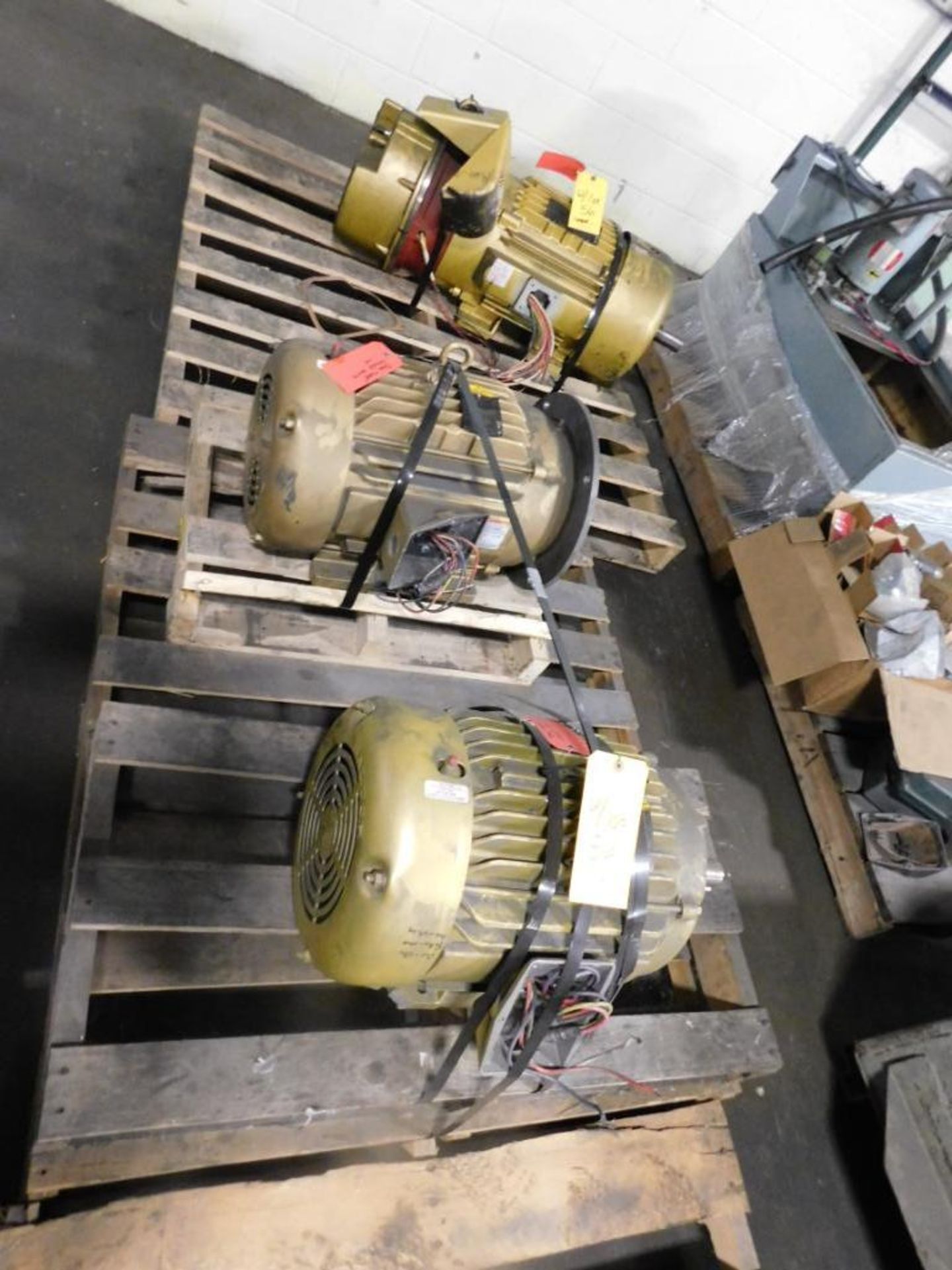 LOT: (6) Electric Motors - (3) 20 HP, (1) 25 HP, (1) 30 HP, (1) 5 HP - Image 2 of 2