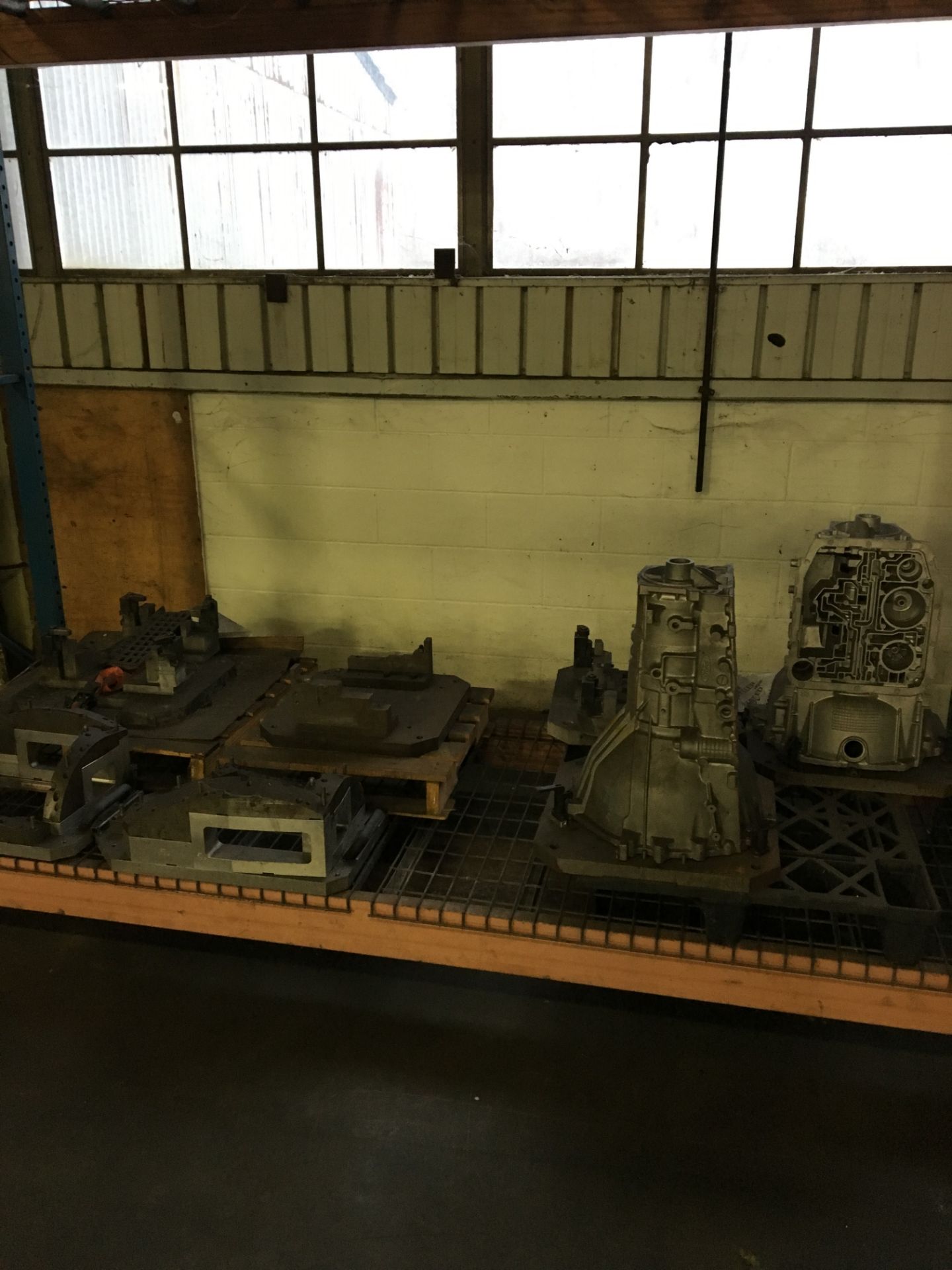 LOT: (6) Machine Pallets with Fixture for Mazak