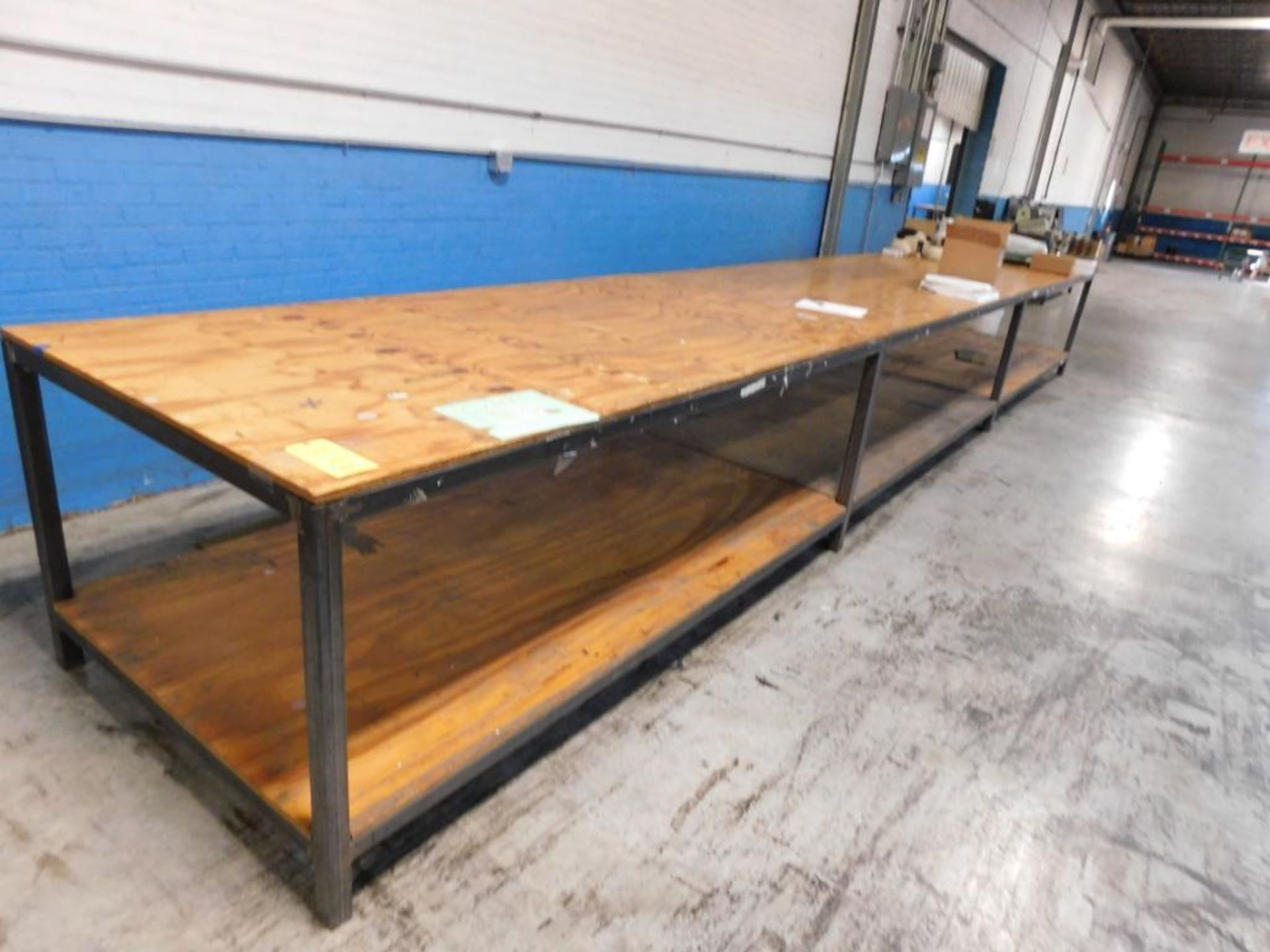 LOT: (5) 4 ft. x 8 ft. Assembly Tables