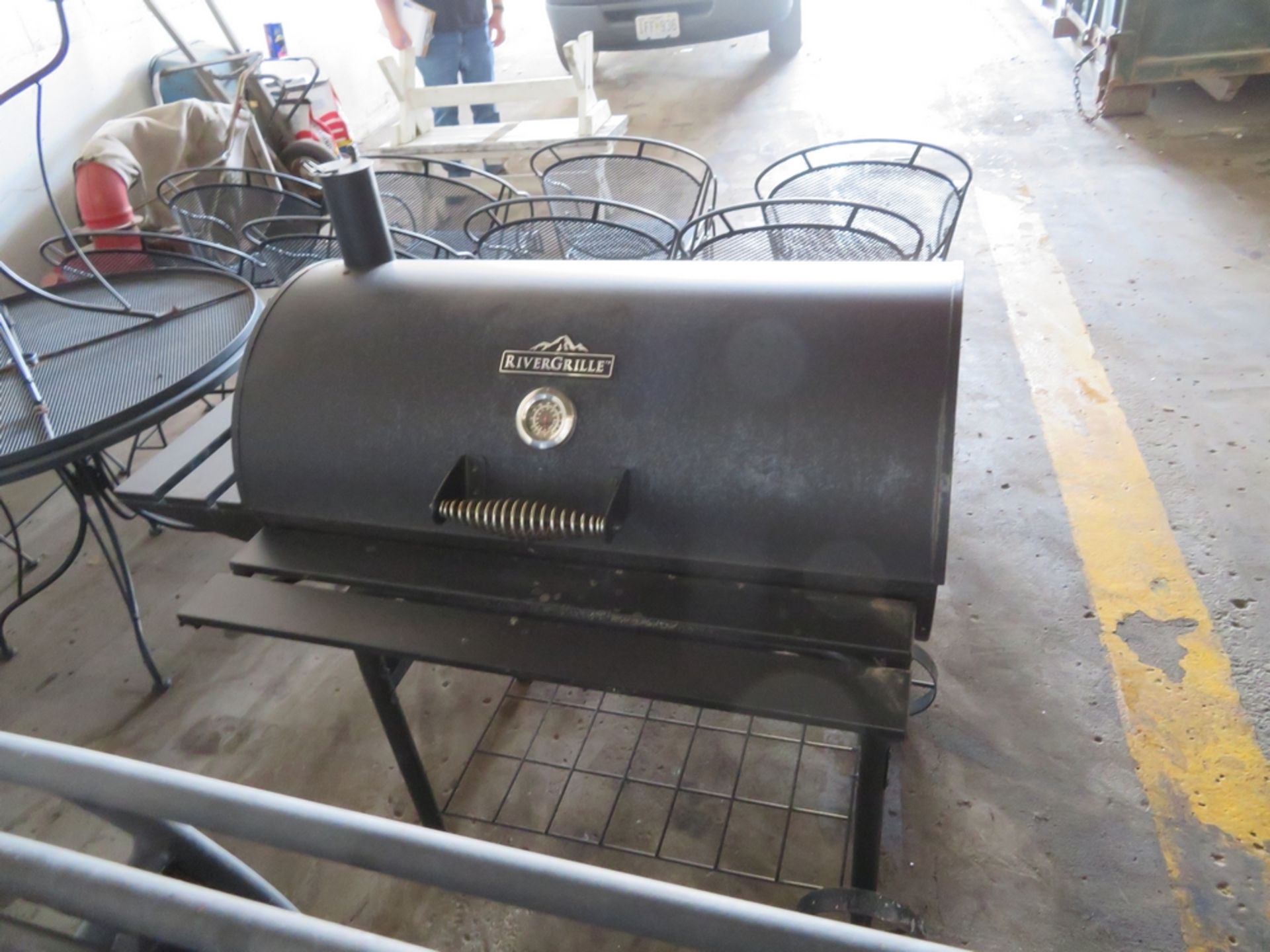 LOT: River Grille Charcoal Grill - Image 2 of 2