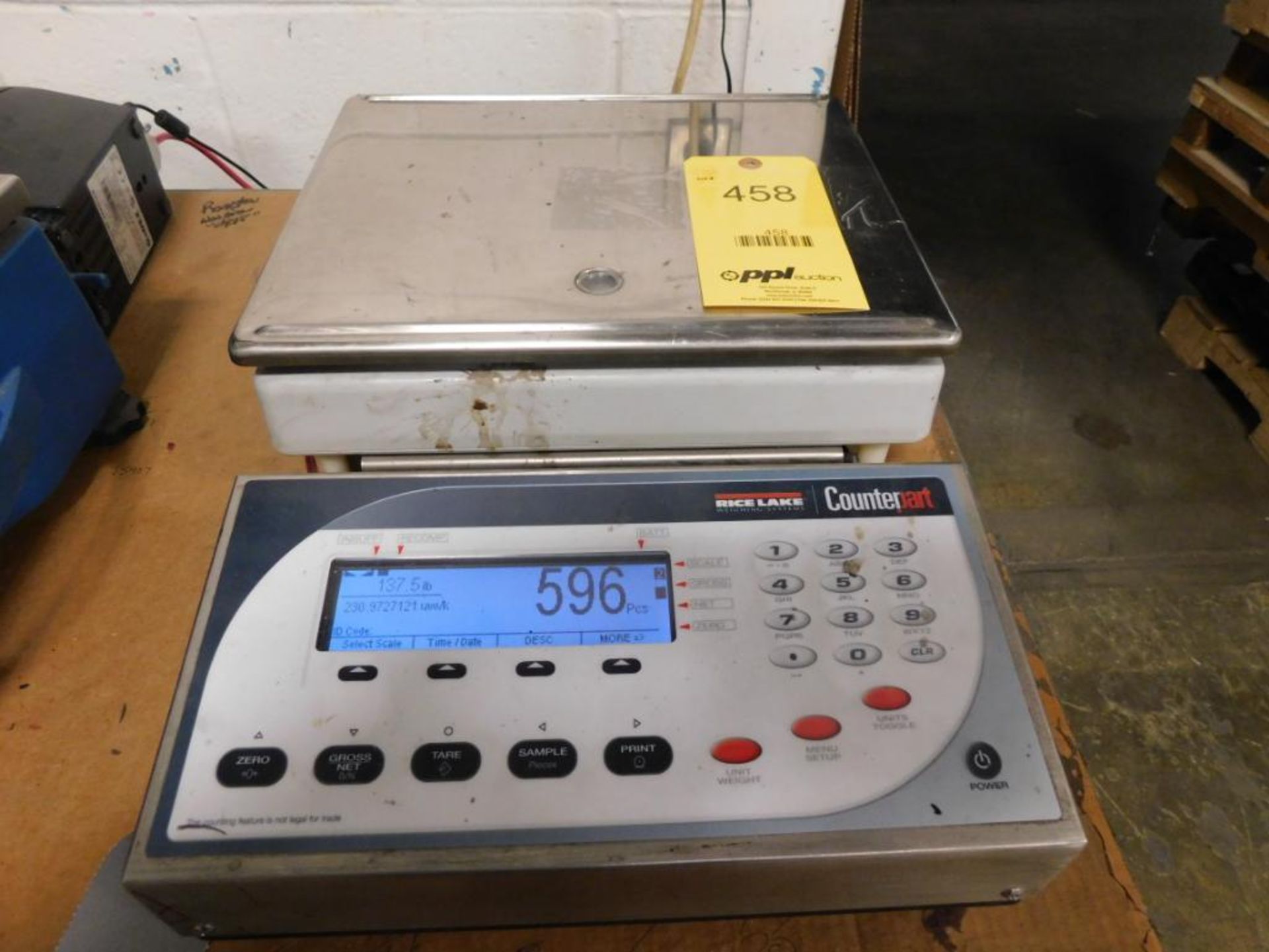Rice Lake Digital Counting Scale