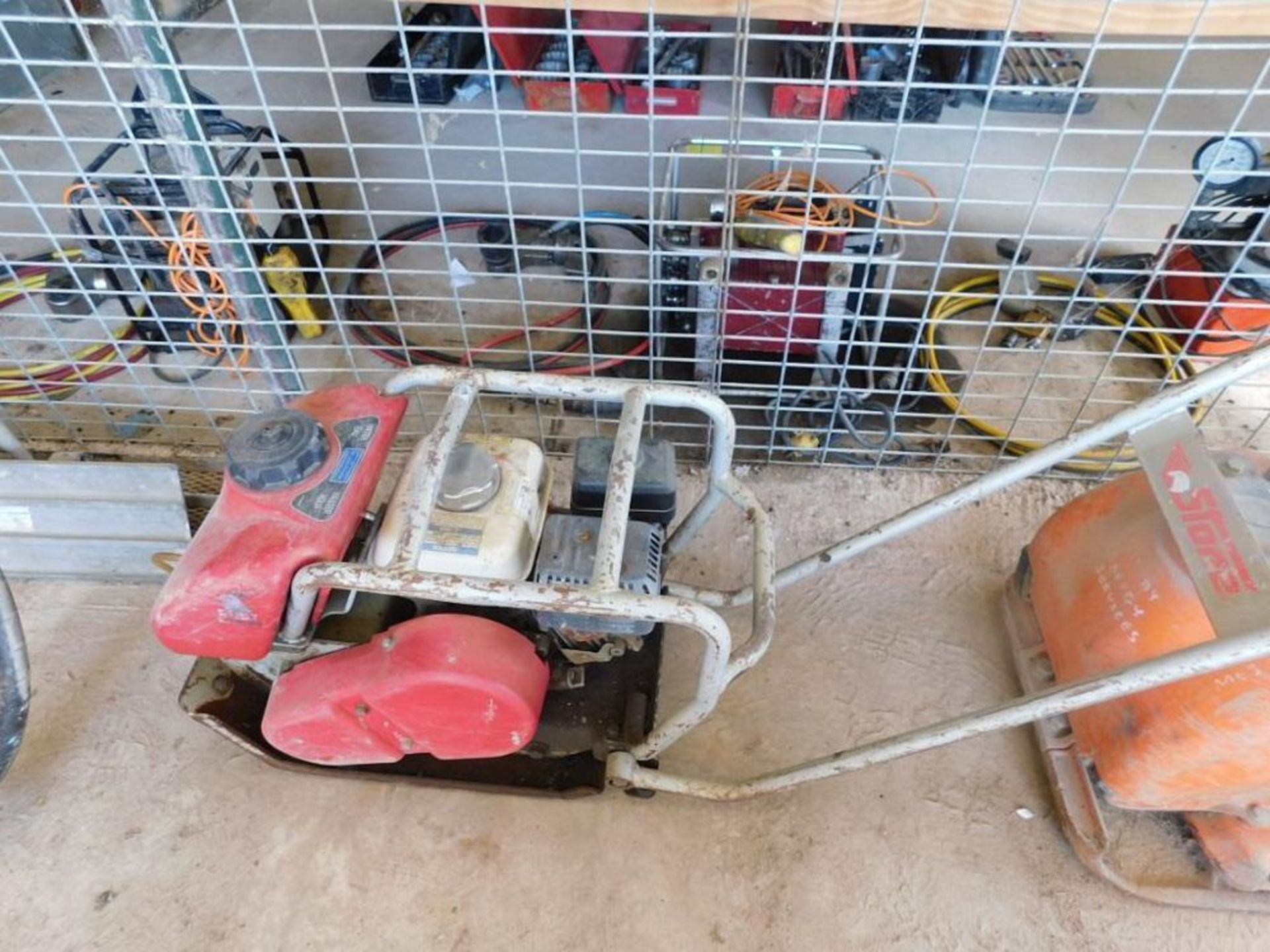 Stone Gas Powered Plate Vibrator Compactor, with Honda GX120 Motor